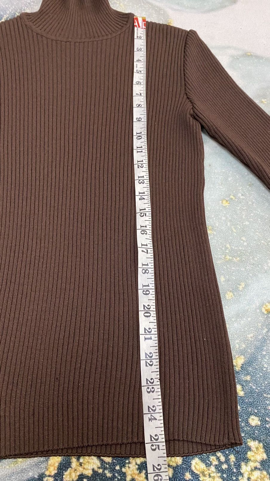 Celine Vintage 90s Celine Turtleneck Knitwear Sweater Size M / US 6-8 / IT 42-44 - 14 Thumbnail