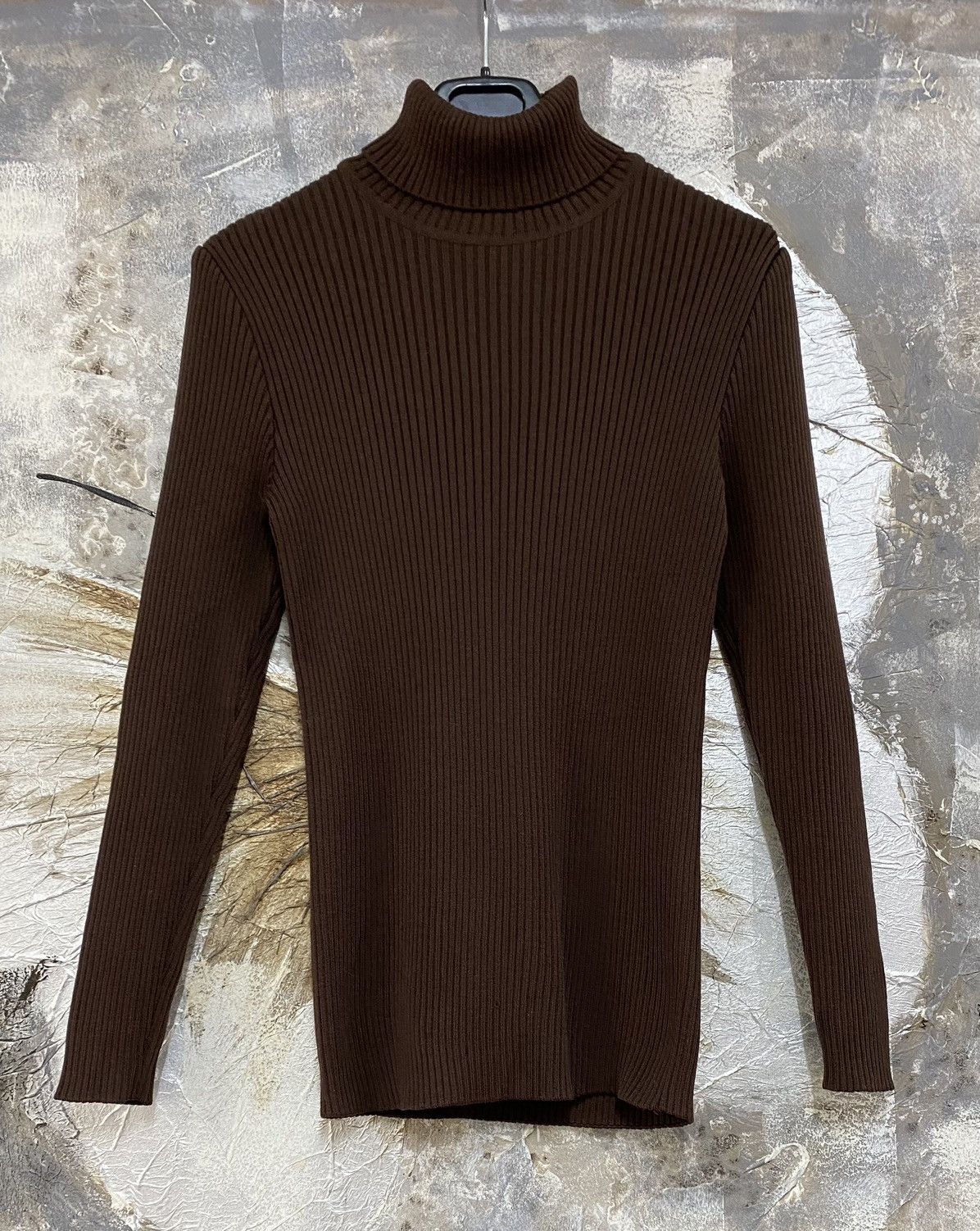 Celine Vintage 90s Celine Turtleneck Knitwear Sweater Size M / US 6-8 / IT 42-44 - 1 Thumbnail