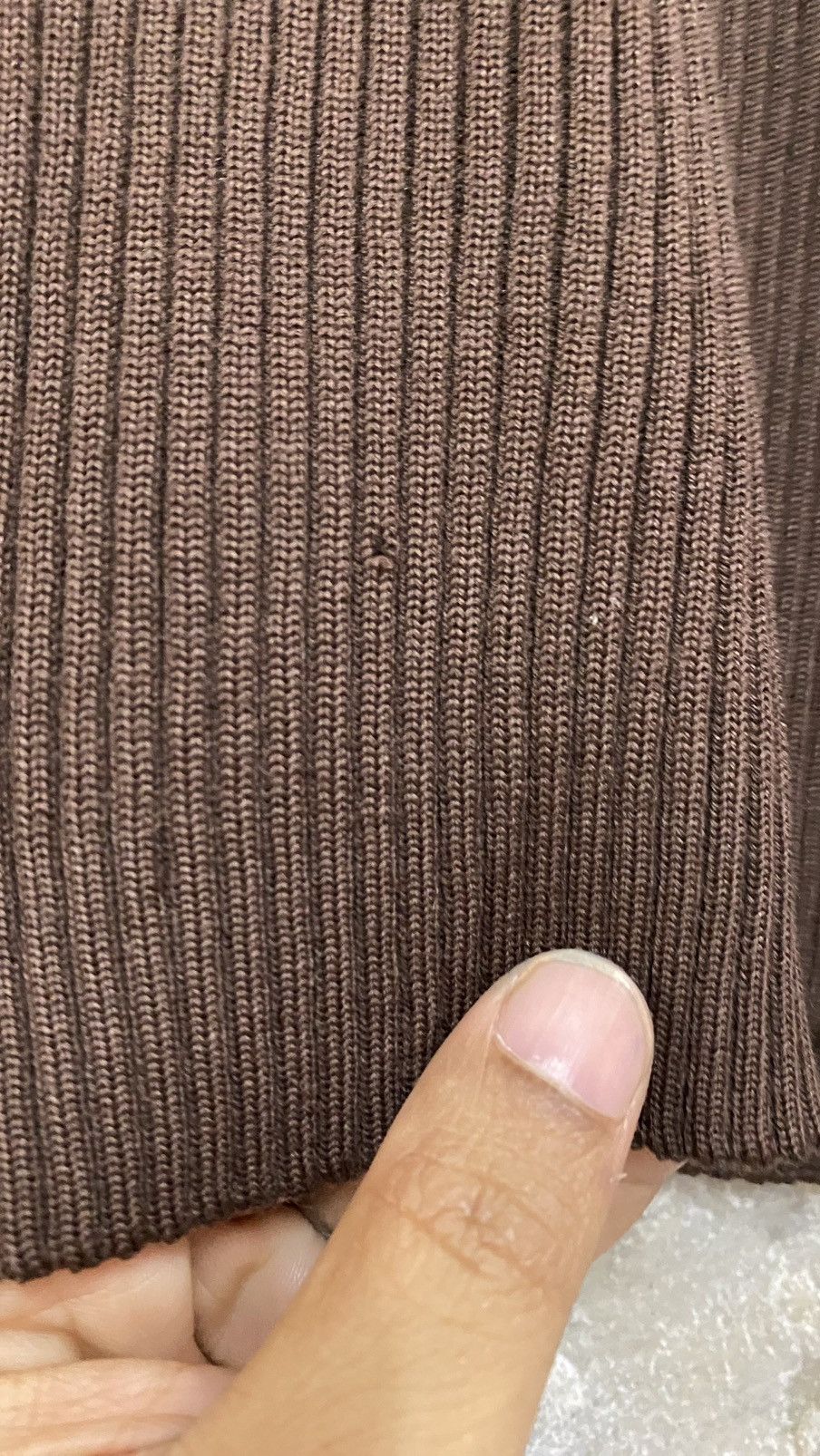Celine Vintage 90s Celine Turtleneck Knitwear Sweater Size M / US 6-8 / IT 42-44 - 6 Thumbnail