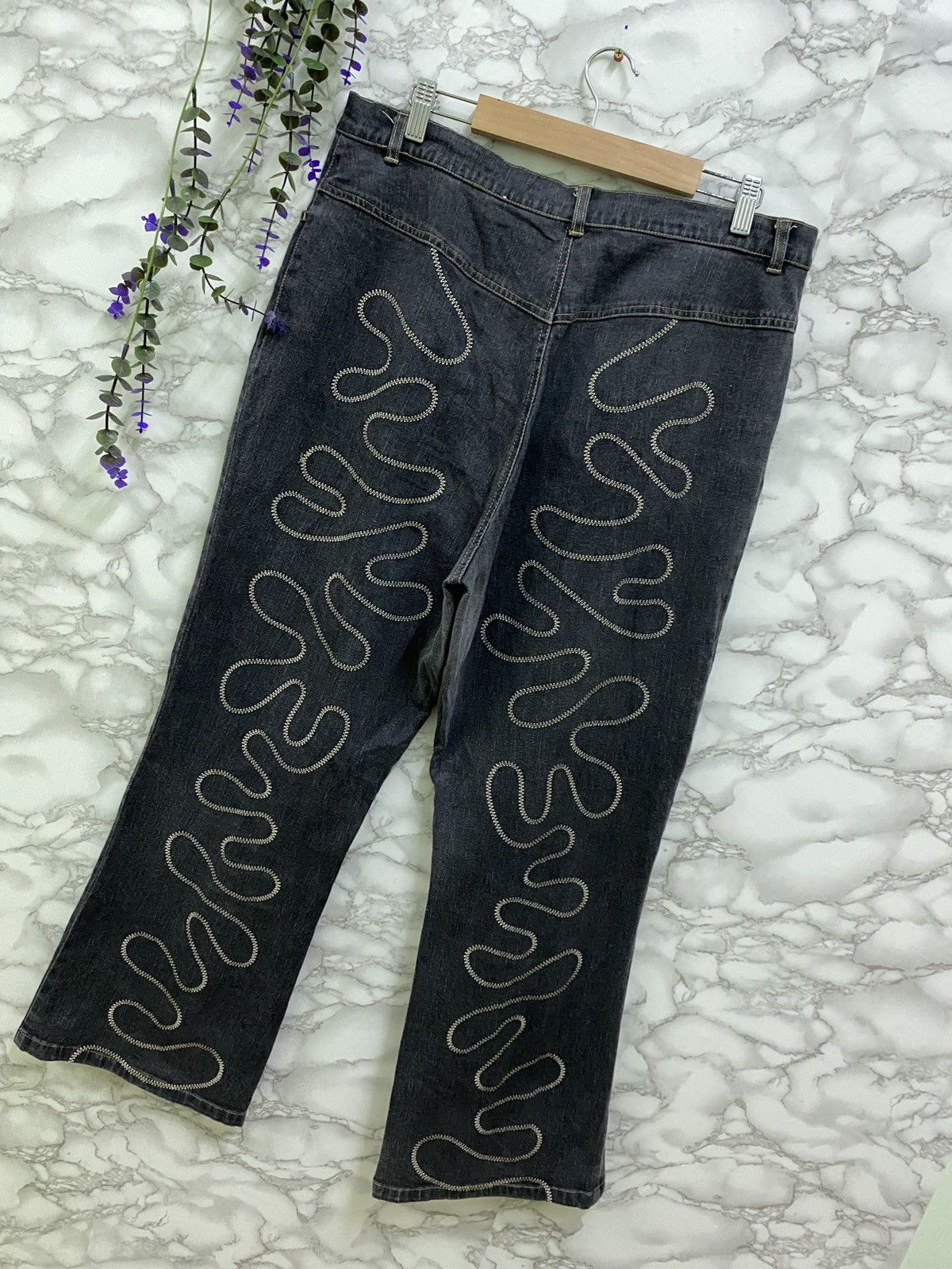 If Six Was Nine Oranges 🍊 Juice Rare Design Strech Pants Size US 32 / EU 48 - 10 Thumbnail