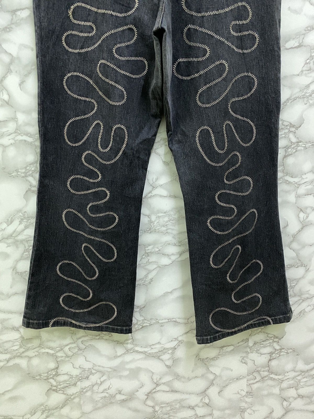 If Six Was Nine Oranges 🍊 Juice Rare Design Strech Pants Size US 32 / EU 48 - 9 Thumbnail