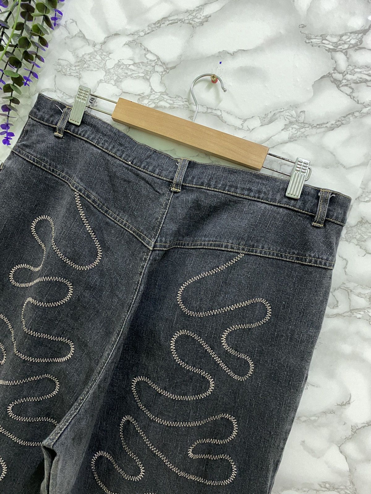 If Six Was Nine Oranges 🍊 Juice Rare Design Strech Pants Size US 32 / EU 48 - 11 Thumbnail