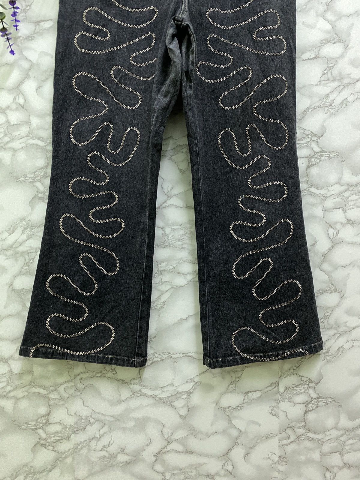If Six Was Nine Oranges 🍊 Juice Rare Design Strech Pants Size US 32 / EU 48 - 6 Thumbnail