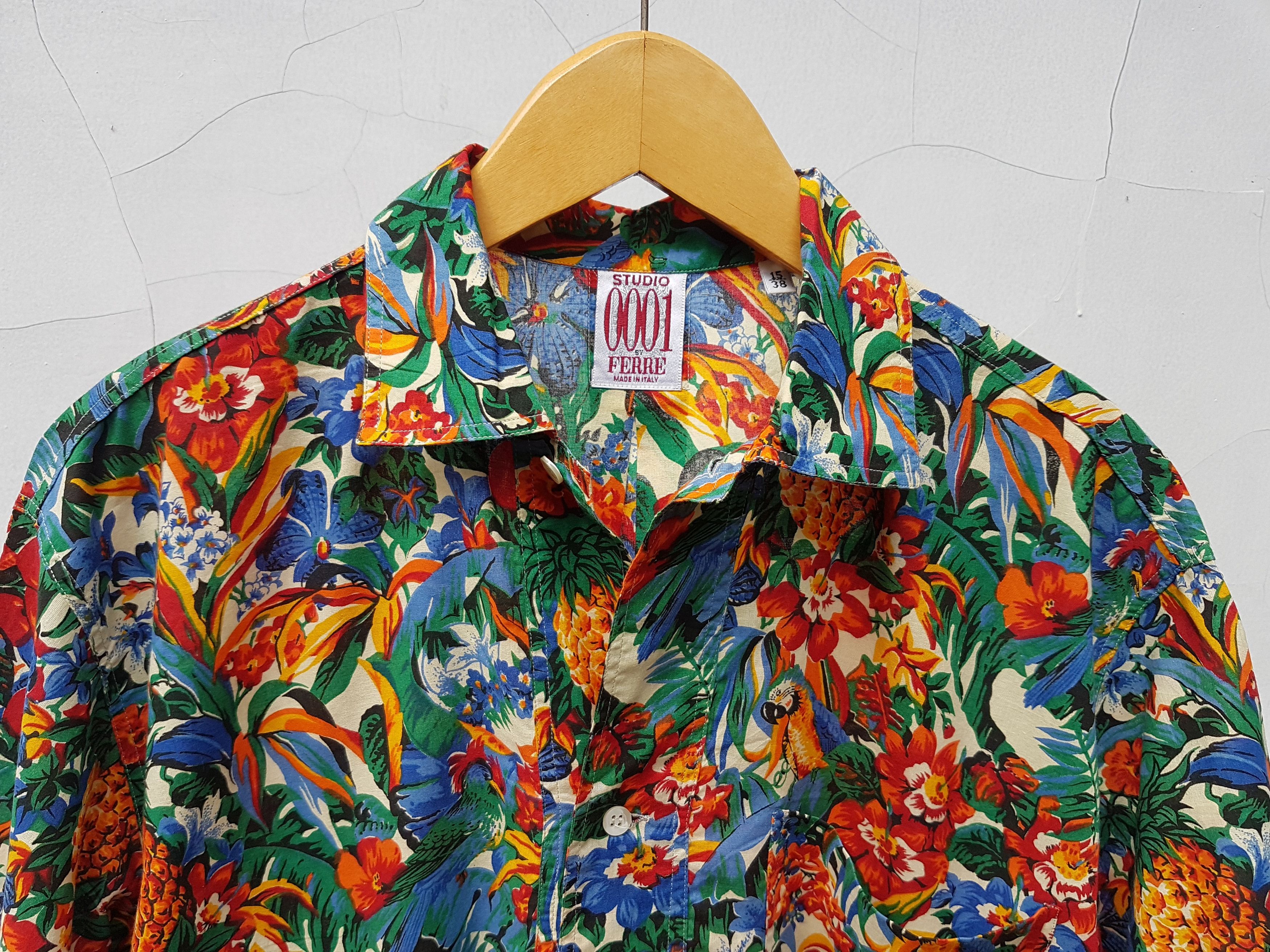 Gianfranco Ferre Vintage Gianfranco Ferre Popover Hawaiian shirt Size US M / EU 48-50 / 2 - 14 Thumbnail