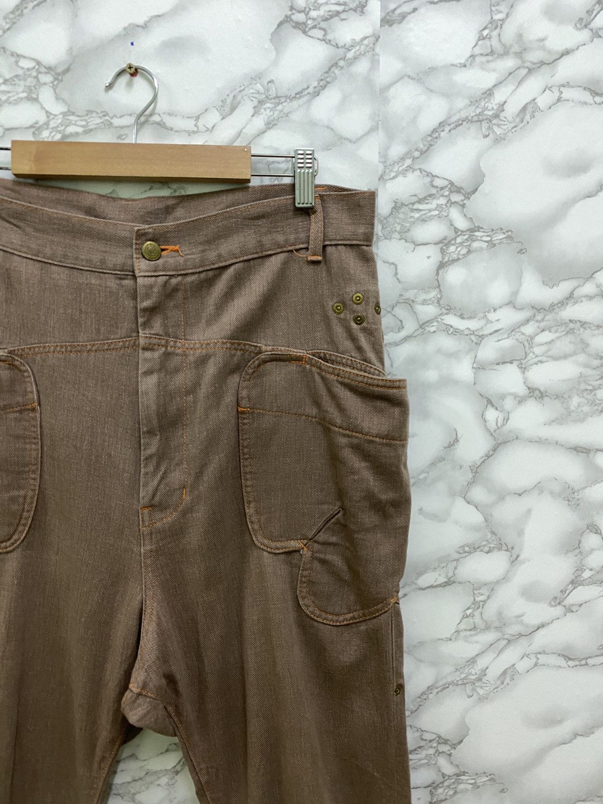 Designer × Issey Miyake × mercibeaucoup Vintage MERCIBEAUCOUP BAGGY STYLE PANTS Size US 31 - 5 Thumbnail