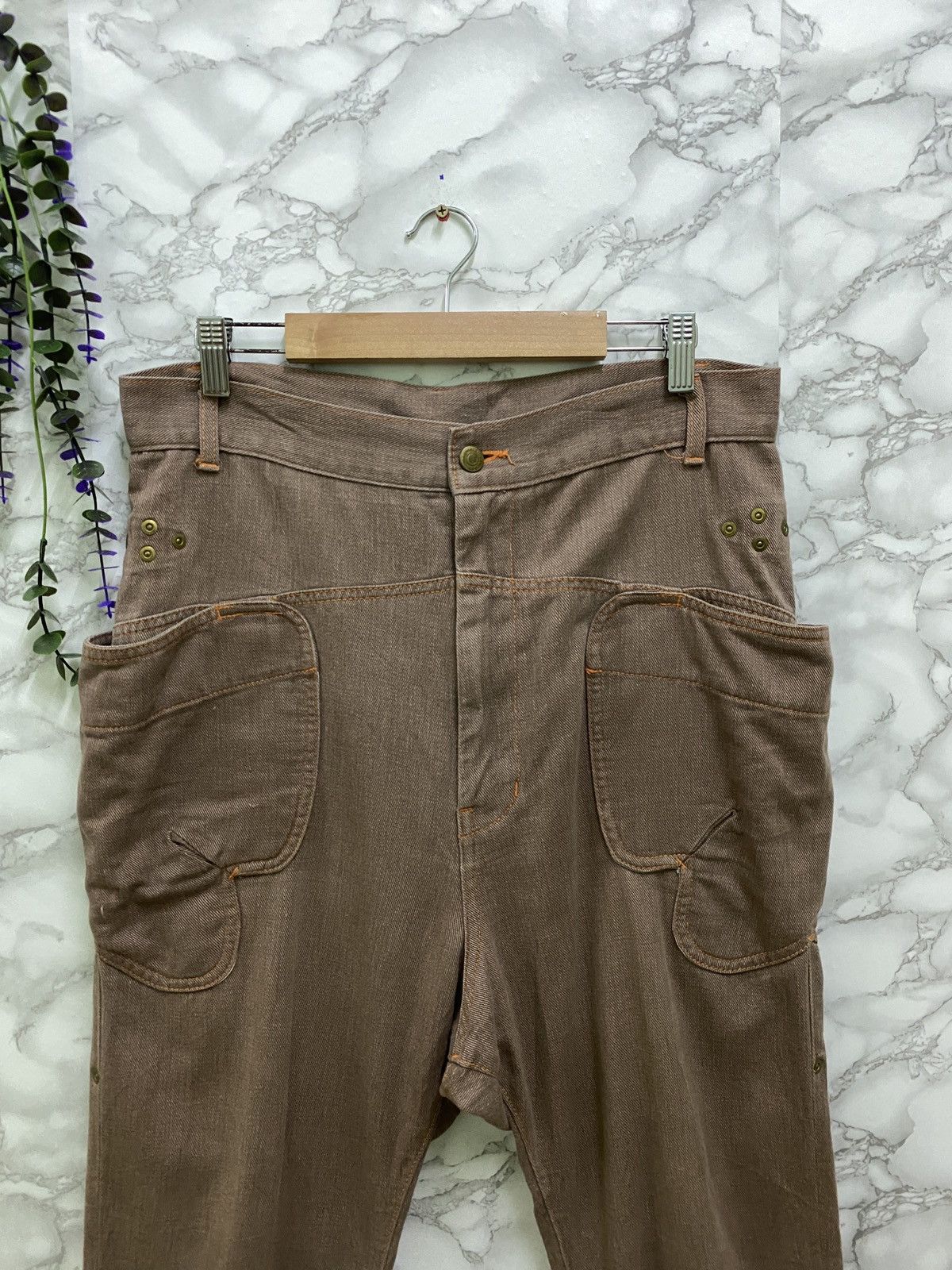 Designer × Issey Miyake × mercibeaucoup Vintage MERCIBEAUCOUP BAGGY STYLE PANTS Size US 31 - 3 Thumbnail