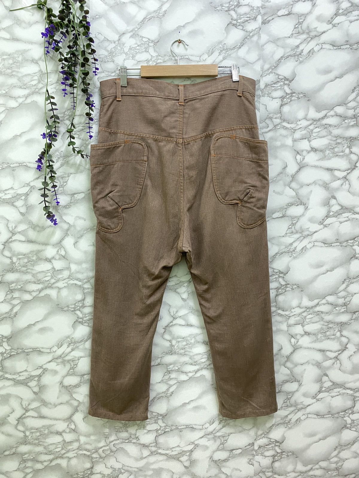 Designer × Issey Miyake × mercibeaucoup Vintage MERCIBEAUCOUP BAGGY STYLE PANTS Size US 31 - 2 Thumbnail