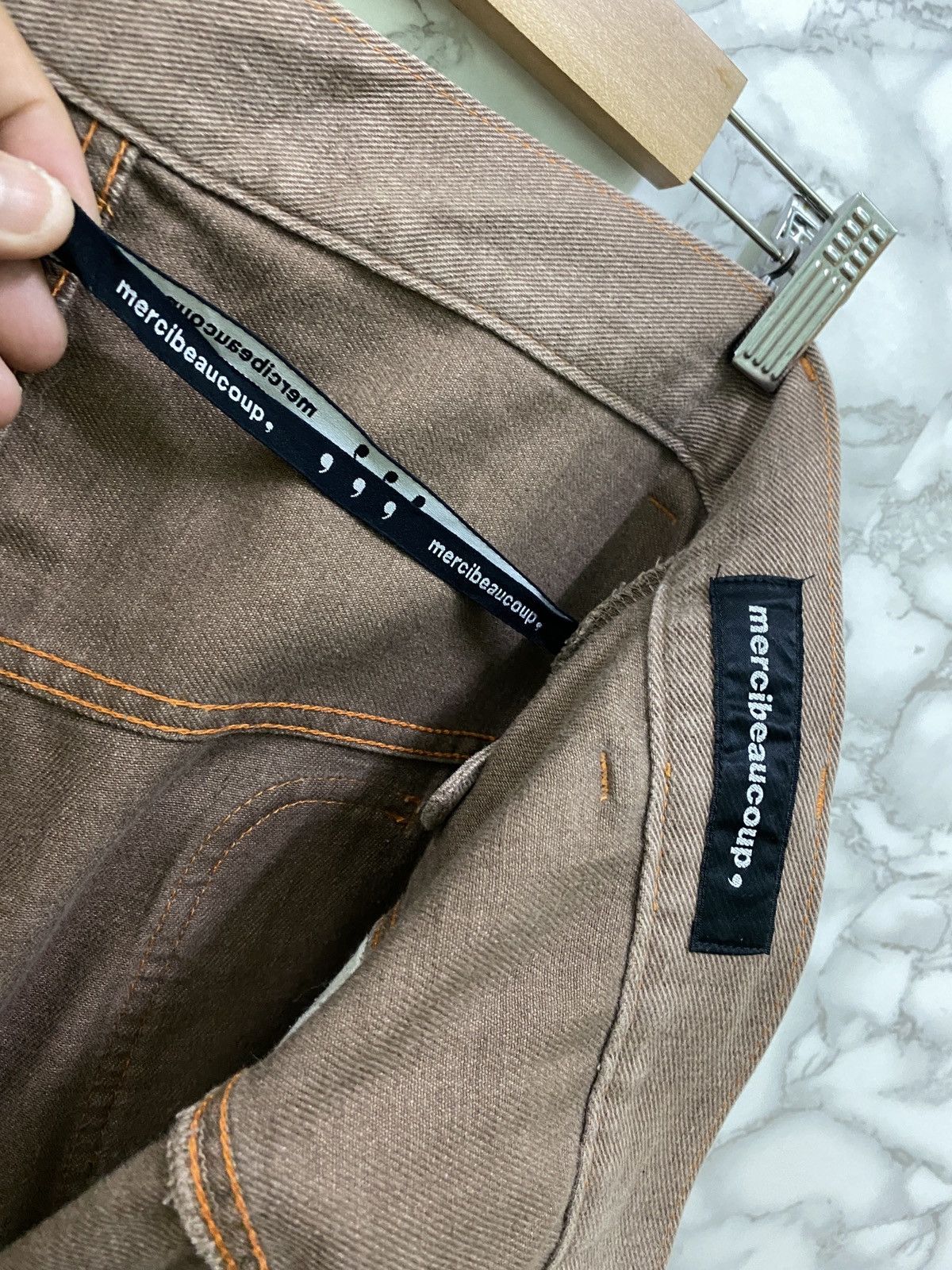 Designer × Issey Miyake × mercibeaucoup Vintage MERCIBEAUCOUP BAGGY STYLE PANTS Size US 31 - 12 Thumbnail