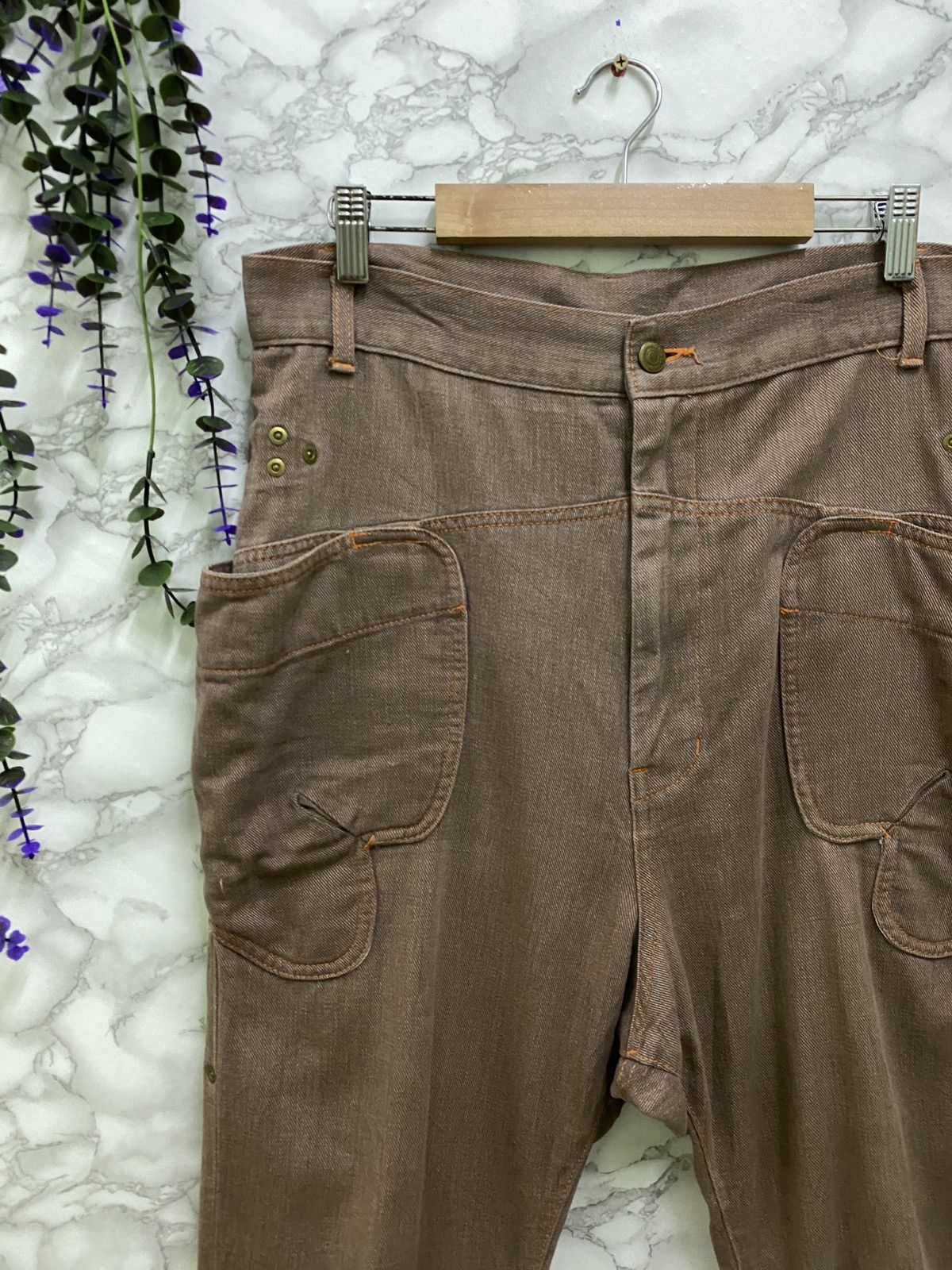 Designer × Issey Miyake × mercibeaucoup Vintage MERCIBEAUCOUP BAGGY STYLE PANTS Size US 31 - 4 Thumbnail