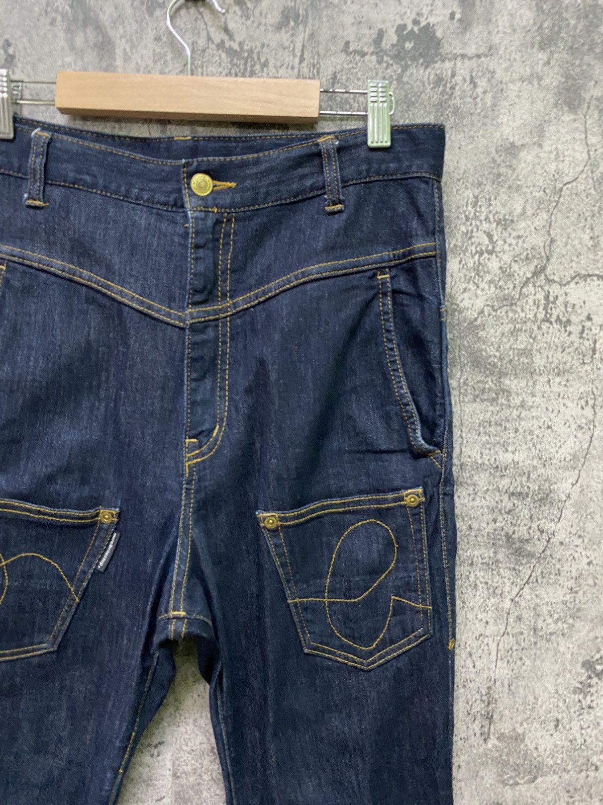 Issey Miyake × mercibeaucoup MERCIBEAUCOUP By Issey Miyake Jeans Size US 30 / EU 46 - 5 Thumbnail