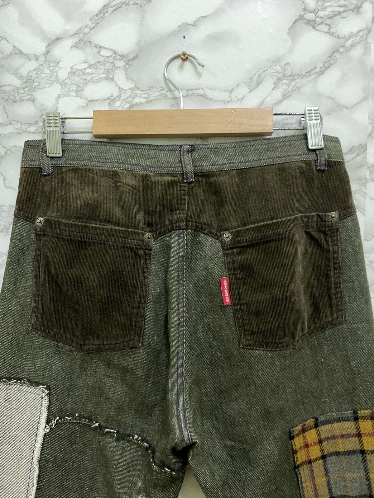 Japanese Brand Vintage BETTY'S BLUE PATCHWORKS Denim Pant Size US 27 - 12 Thumbnail