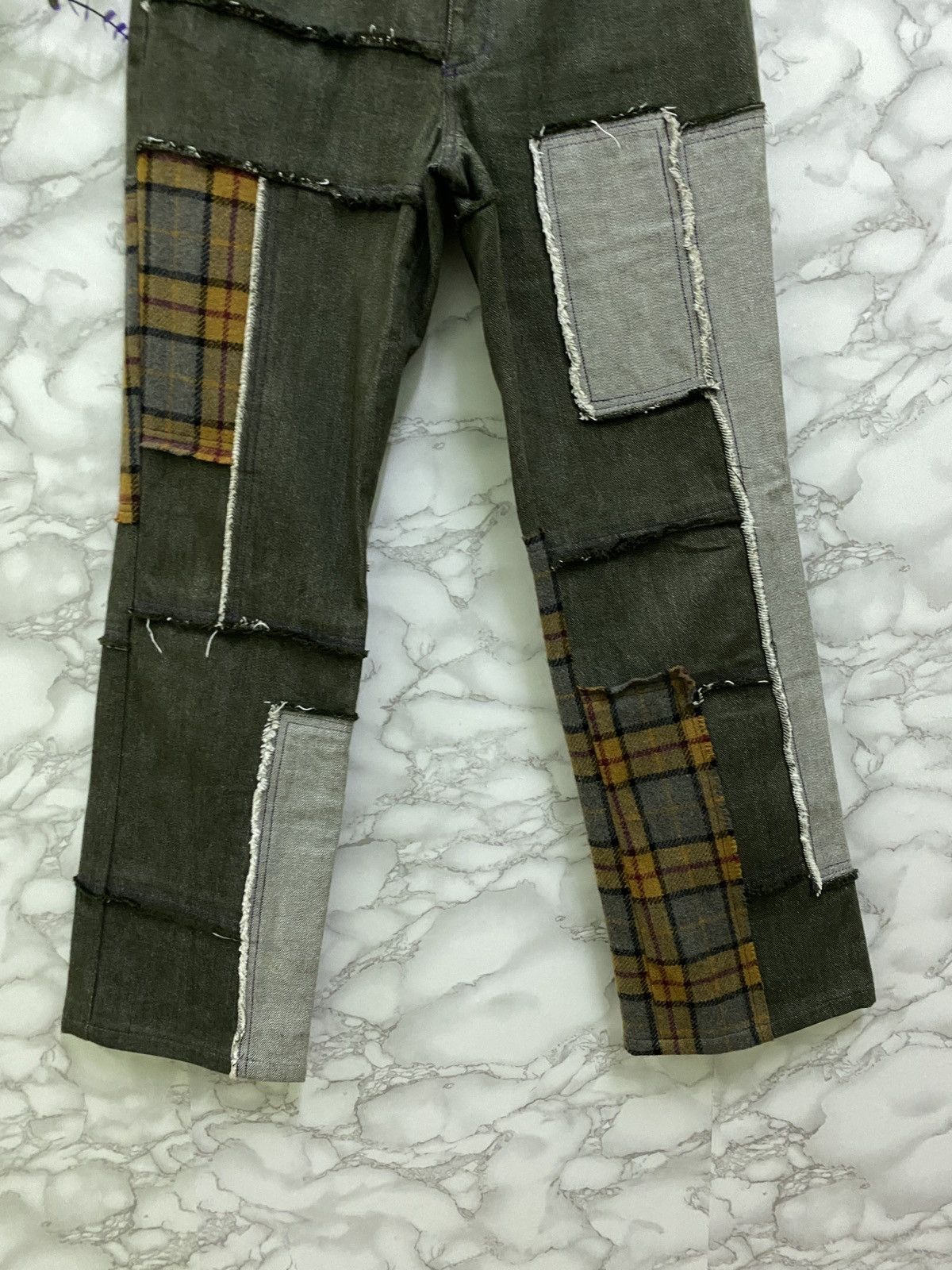 Japanese Brand Vintage BETTY'S BLUE PATCHWORKS Denim Pant Size US 27 - 6 Thumbnail