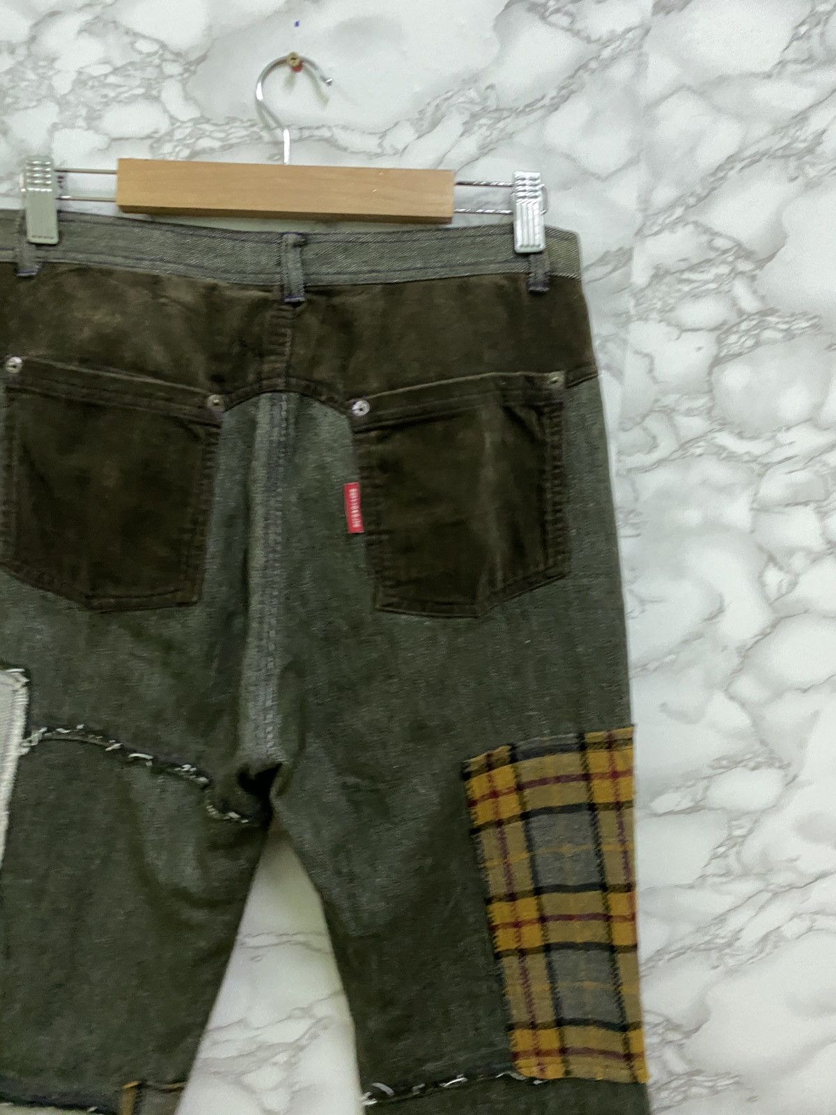 Japanese Brand Vintage BETTY'S BLUE PATCHWORKS Denim Pant Size US 27 - 10 Thumbnail