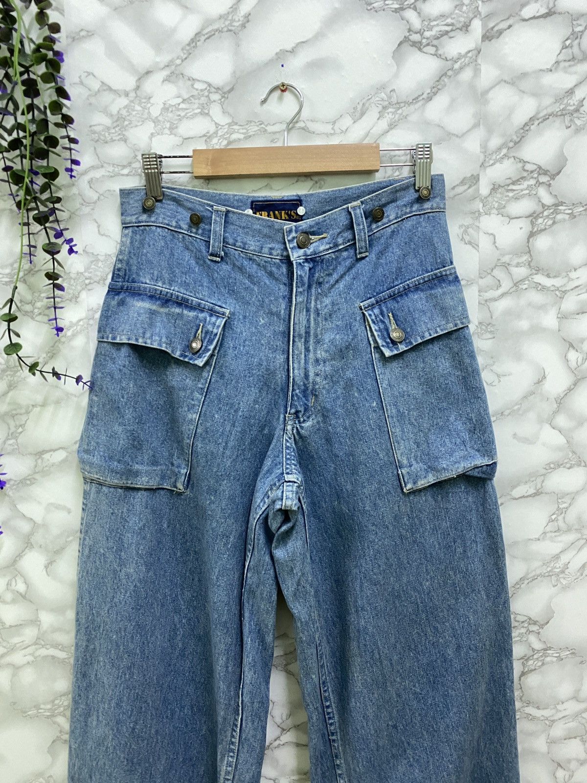 Hysteric Glamour Vintage FRANK'S Monkey Pant Baggy Style Pant Size US 27 - 3 Thumbnail