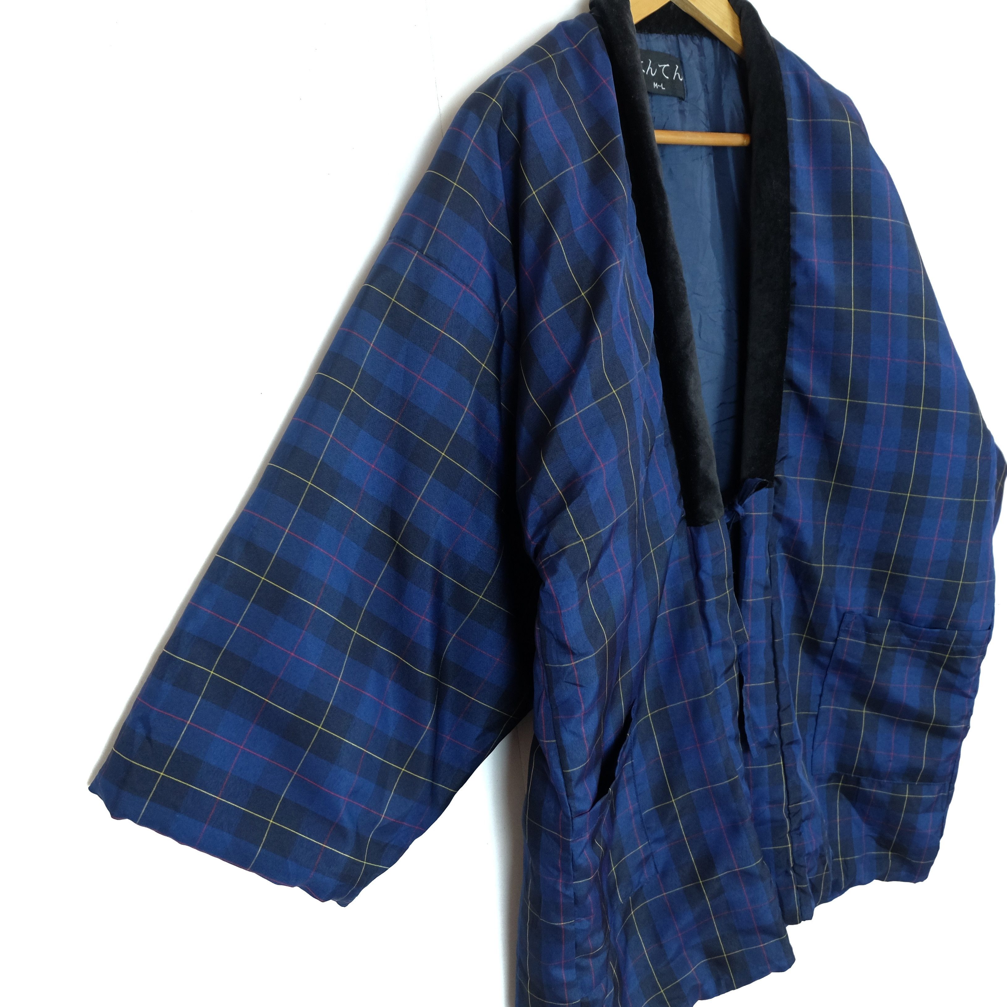 Japanese Brand JAPAN Vintage Check Nice Design Tailoring Kimono Size US M / EU 48-50 / 2 - 5 Thumbnail