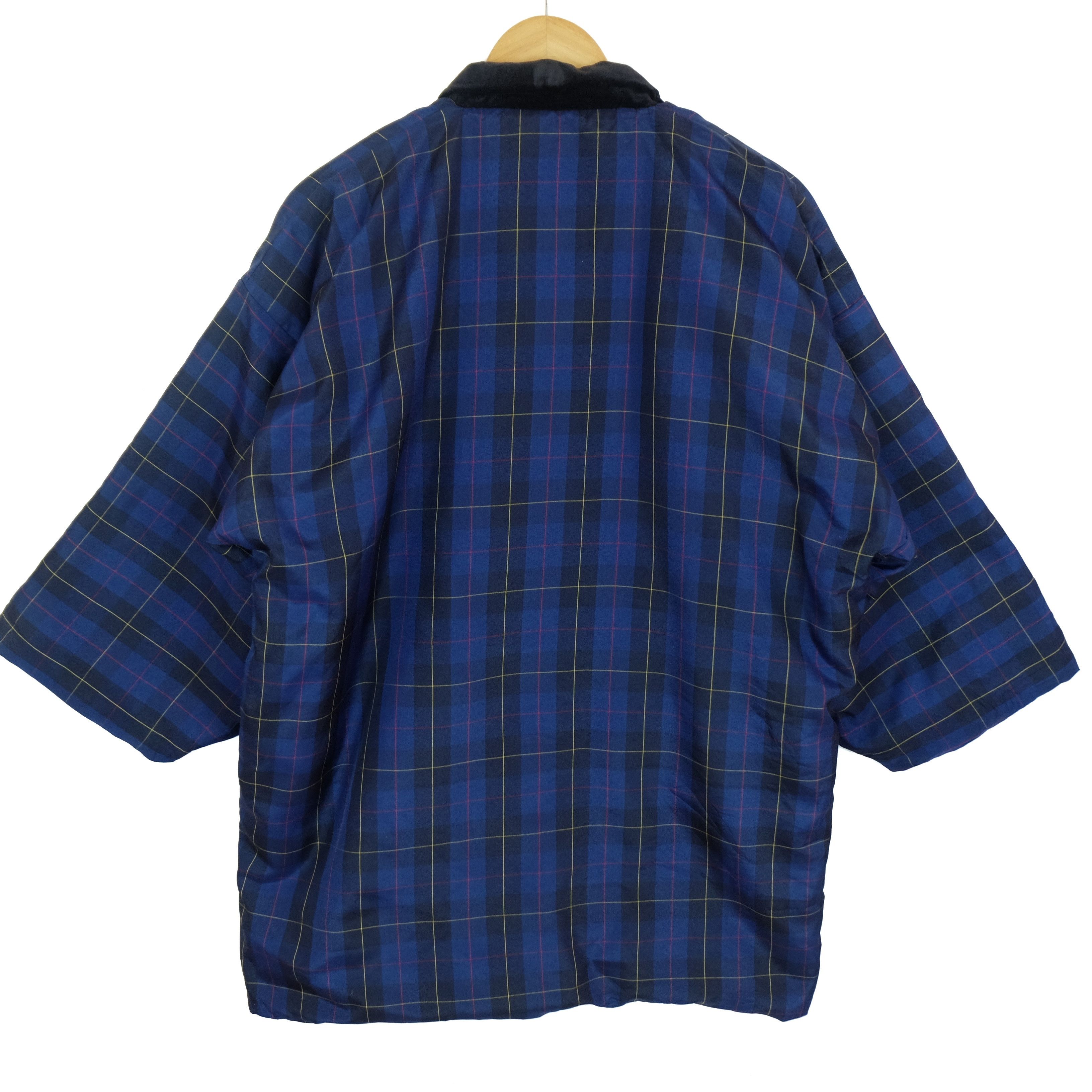 Japanese Brand JAPAN Vintage Check Nice Design Tailoring Kimono Size US M / EU 48-50 / 2 - 7 Thumbnail