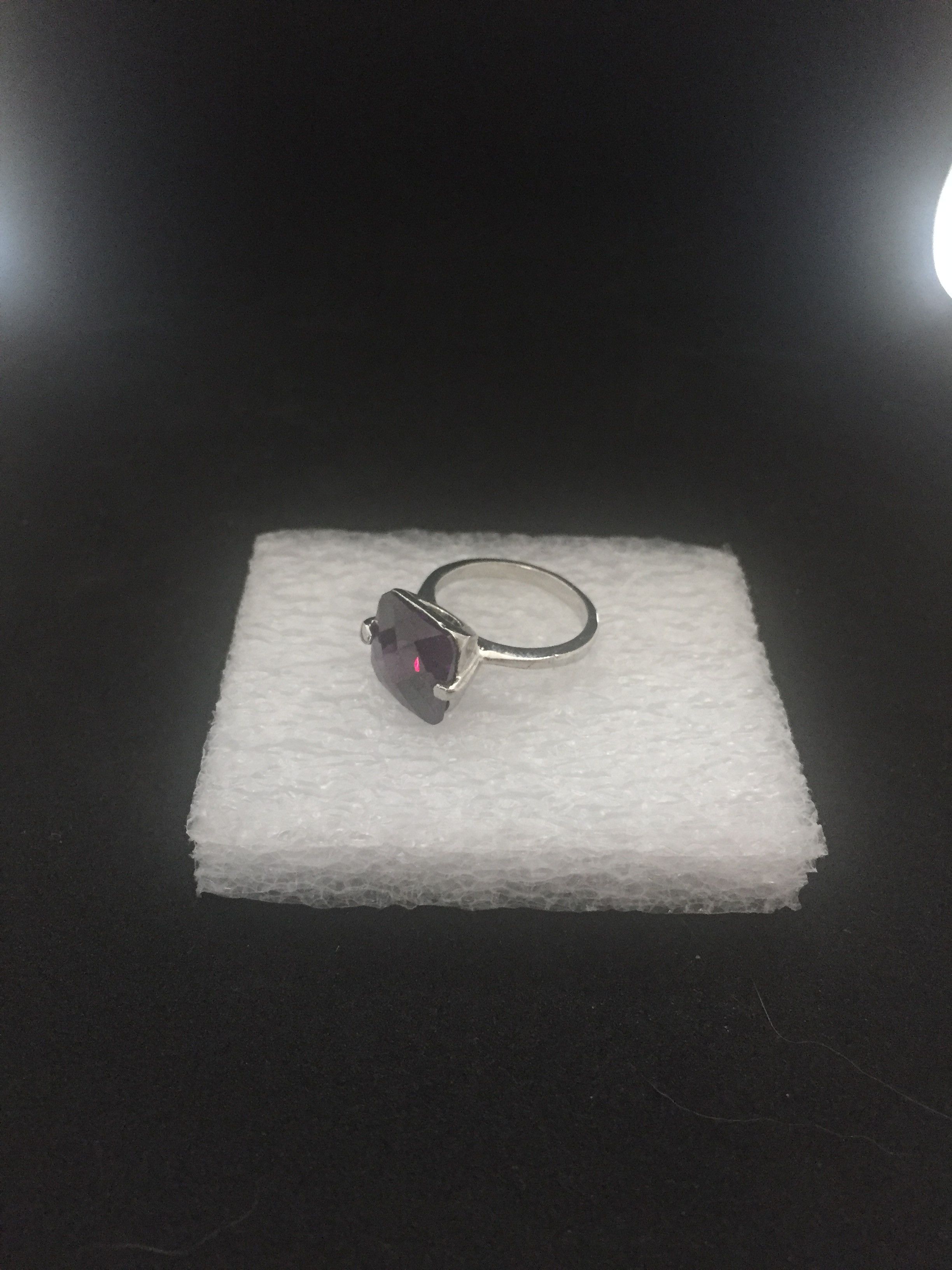 Other Purple CZ Ring - Size 7 Size ONE SIZE - 2 Thumbnail