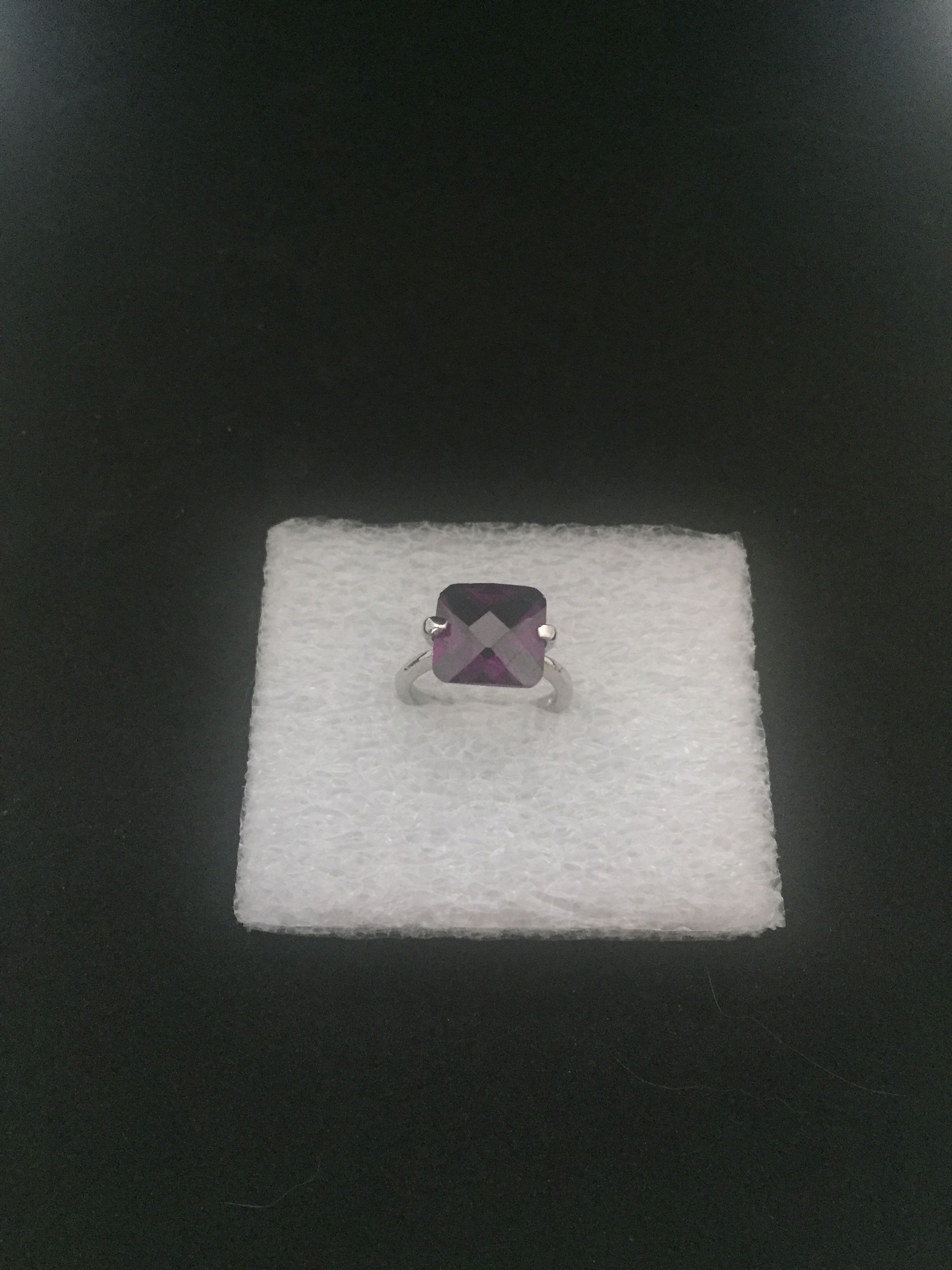 Other Purple CZ Ring - Size 7 Size ONE SIZE - 1 Thumbnail