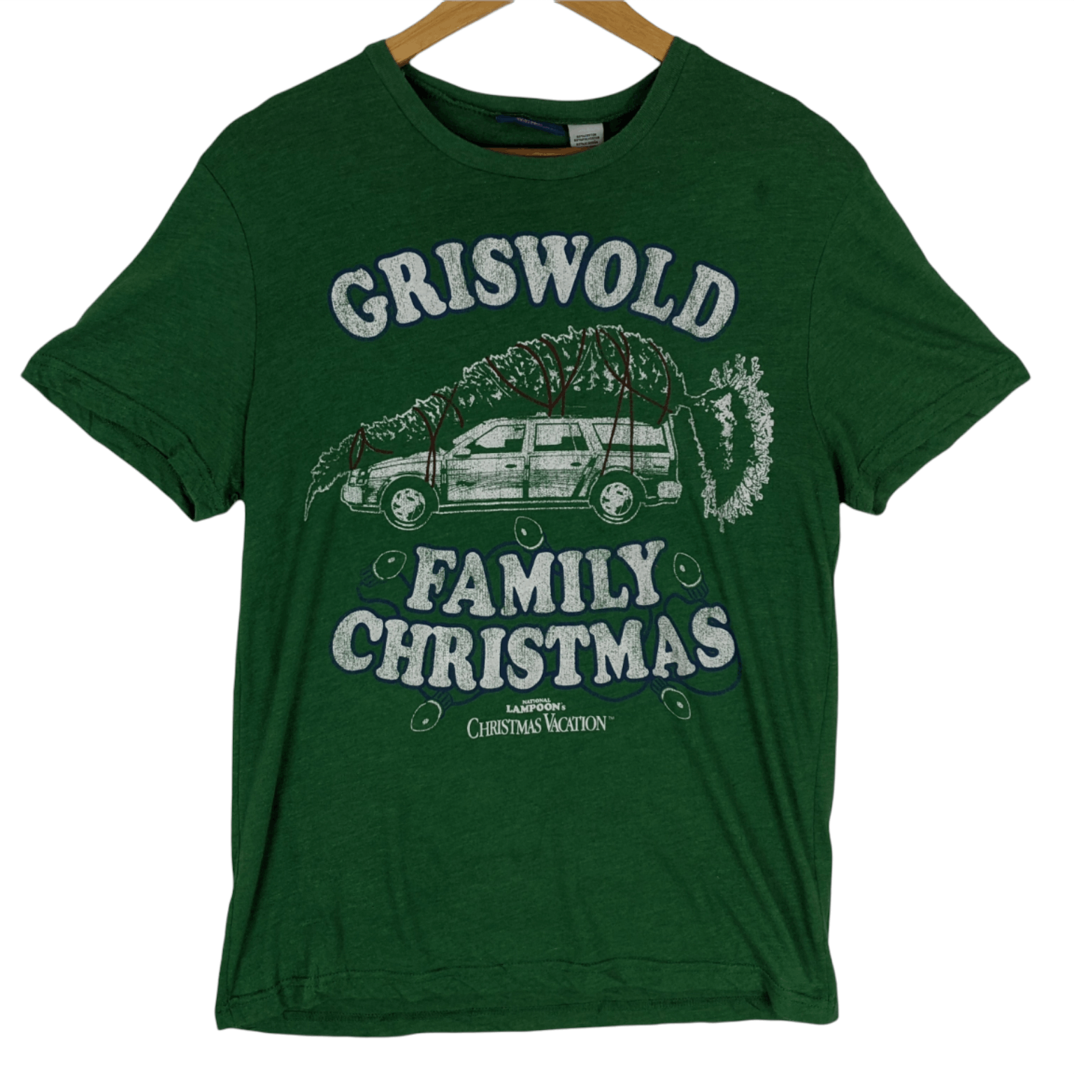 Warner Bros Vtg NATIONAL LAMPOON Christmas Vacation Movie Film T-Shirt Size US M / EU 48-50 / 2 - 2 Thumbnail