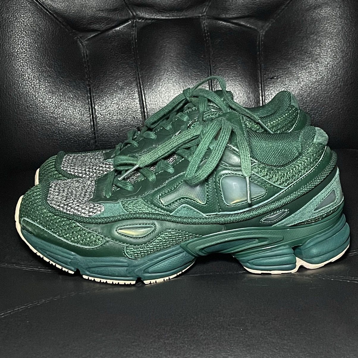 Adidas × Raf Simons Adidas Raf Simons ozweego green rose Size US 7.5 / EU 40-41 - 3 Thumbnail