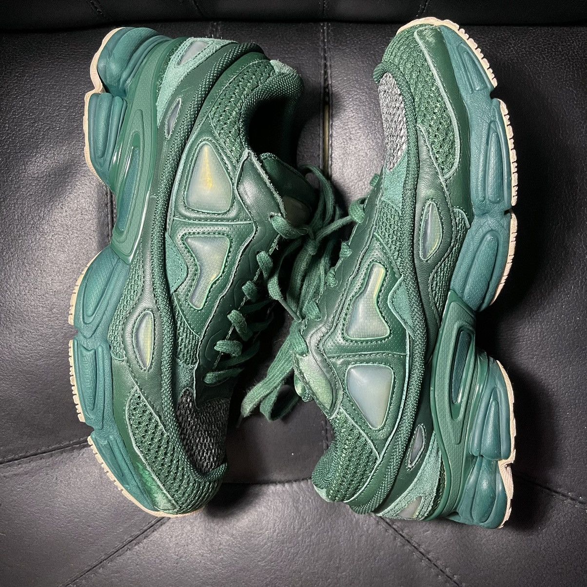 Adidas × Raf Simons Adidas Raf Simons ozweego green rose Size US 7.5 / EU 40-41 - 5 Thumbnail
