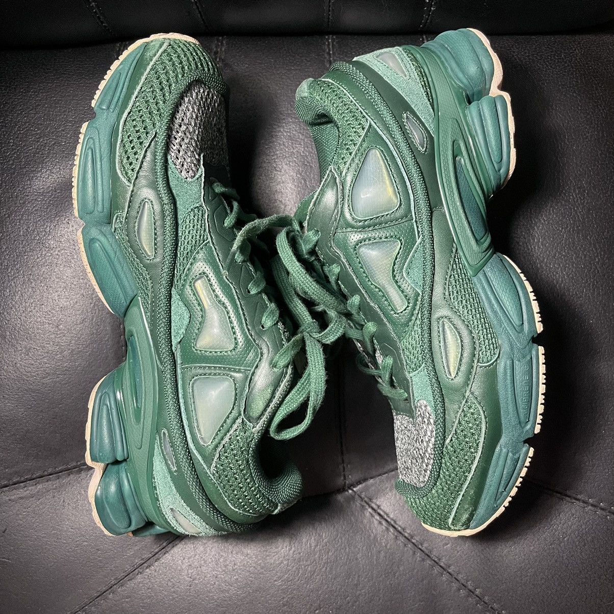 Adidas × Raf Simons Adidas Raf Simons ozweego green rose Size US 7.5 / EU 40-41 - 4 Thumbnail