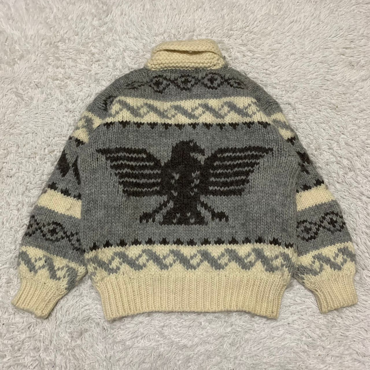 Japanese Brand Lepellia Comoda Cozy Art Knit Sweater Jacket Size US M / EU 48-50 / 2 - 3 Thumbnail