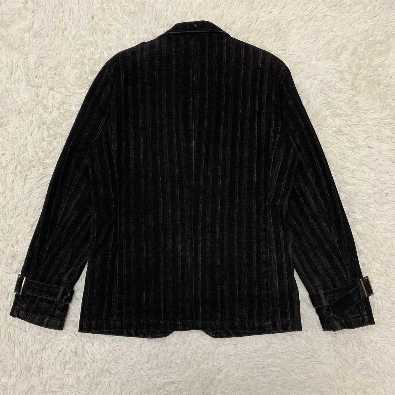 Japanese Brand PDS Pazzo Denim Store Coat Jacket Size US M / EU 48-50 / 2 - 2 Thumbnail