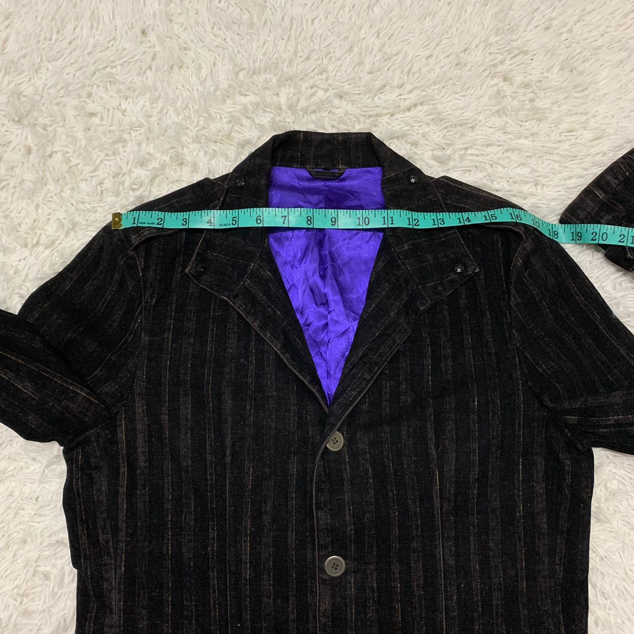 Japanese Brand PDS Pazzo Denim Store Coat Jacket Size US M / EU 48-50 / 2 - 7 Thumbnail