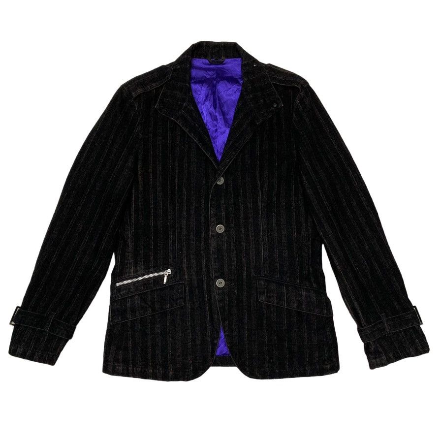 Japanese Brand PDS Pazzo Denim Store Coat Jacket Size US M / EU 48-50 / 2 - 1 Thumbnail