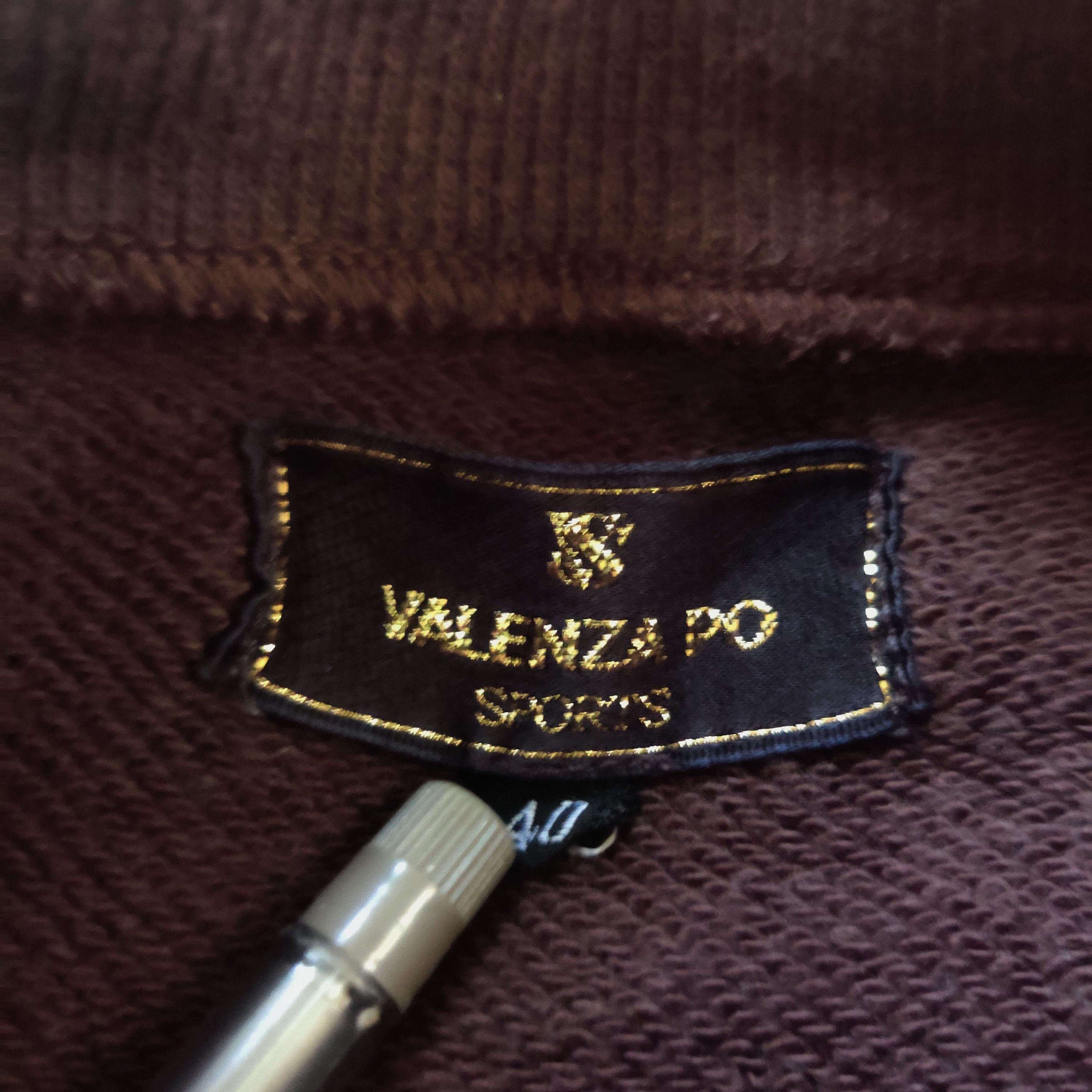 Japanese Brand Vintage Valenza Po Crewneck Sweatshirt Big Logo Embroidered Size US M / EU 48-50 / 2 - 6 Thumbnail