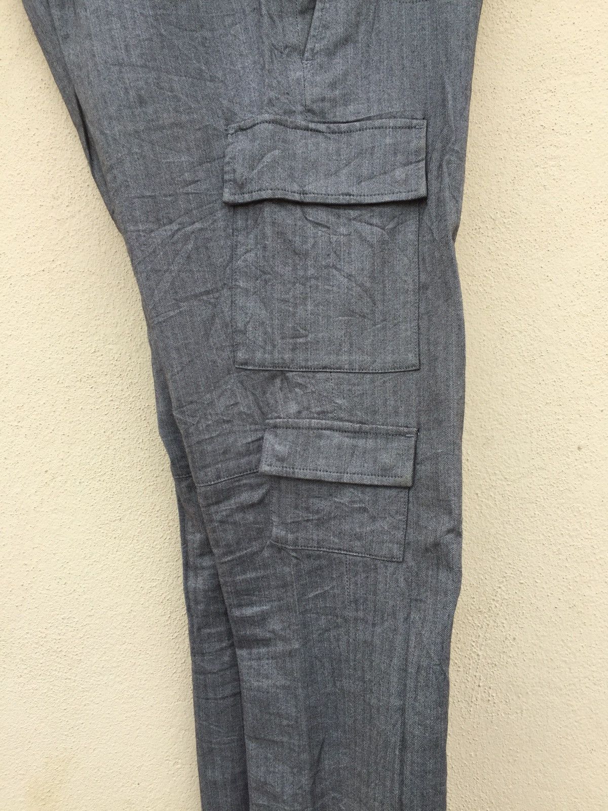 Japanese Brand × Takeo Kikuchi JAPANESE TAKEO KIKUCHI MULTIPOCKET CARGO PANT HIKORI Size US 34 / EU 50 - 6 Thumbnail