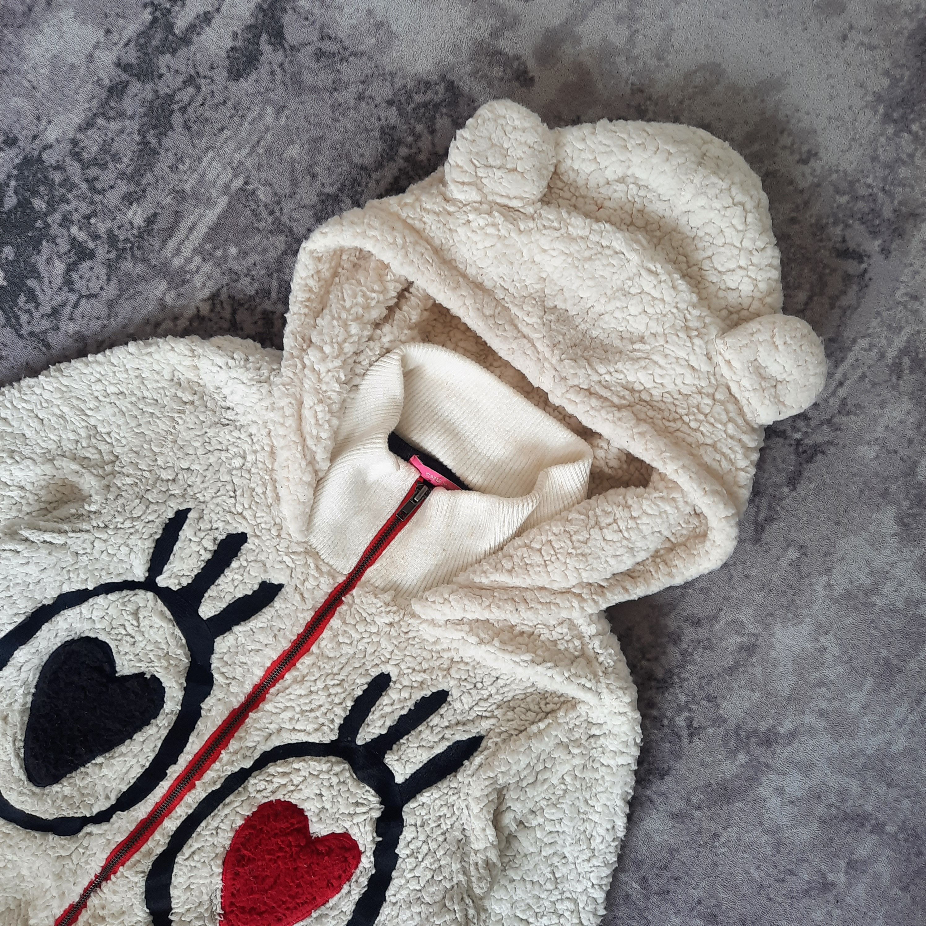 If Six Was Nine 🔥Japanese brand chu XXX hoodie sherpa jacket Size S / US 4 / IT 40 - 2 Thumbnail