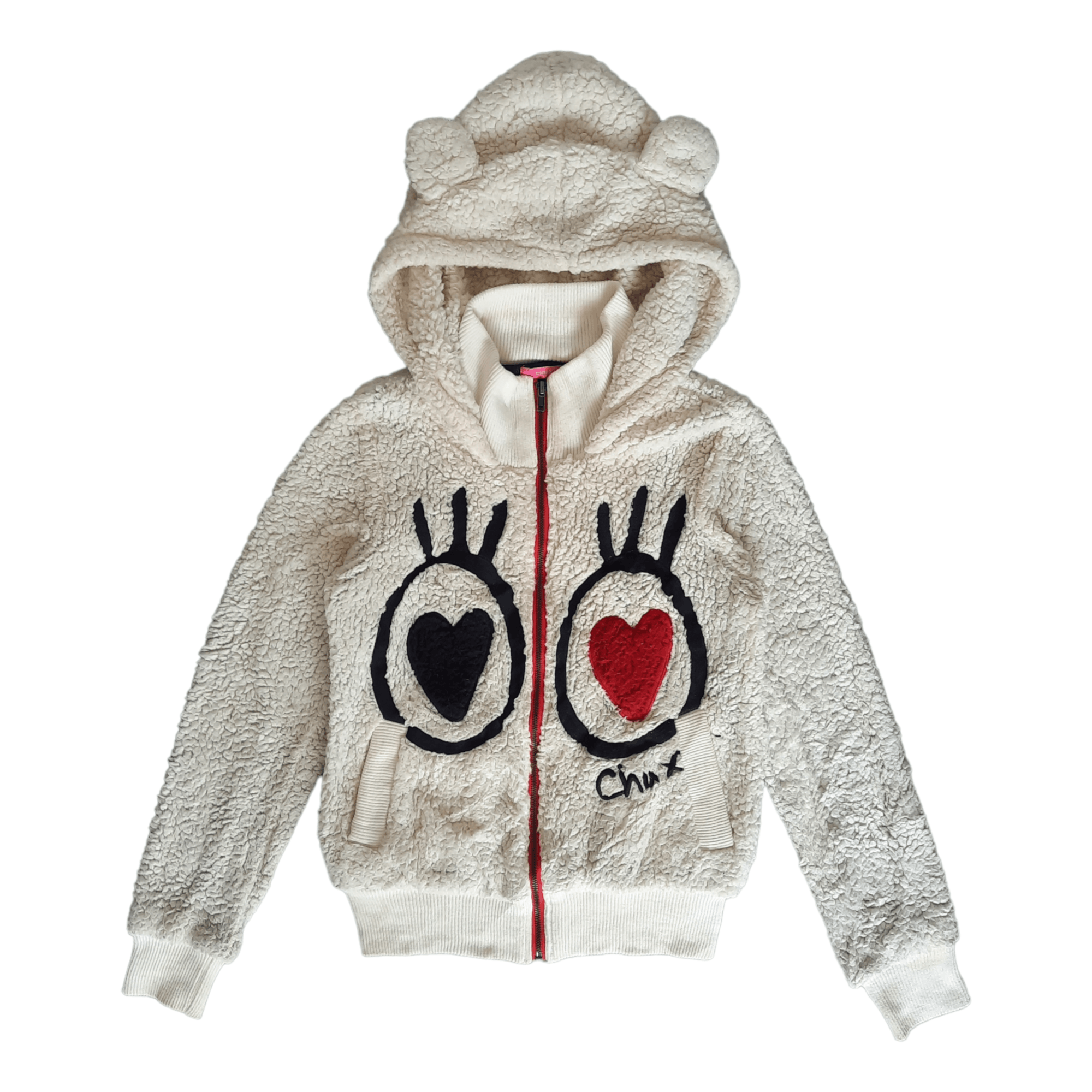 If Six Was Nine 🔥Japanese brand chu XXX hoodie sherpa jacket Size S / US 4 / IT 40 - 1 Thumbnail