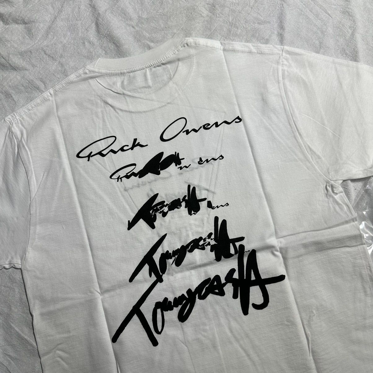 Rick Owens Tommy Cash × Rick Owens T-Shirt White - Medium Size US M / EU 48-50 / 2 - 5 Thumbnail