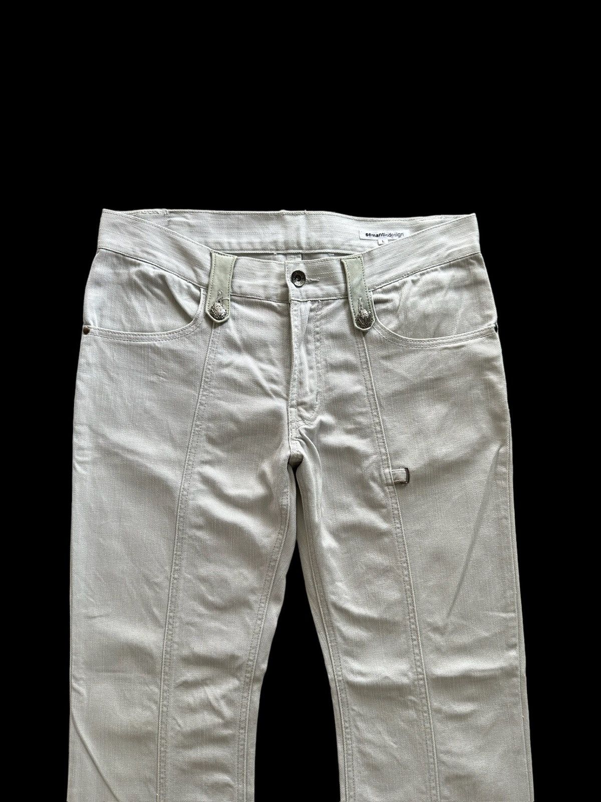 semanticdesign 00's Semanticdesign Japan x Litmus gothic punk denim Size US 33 - 5 Thumbnail