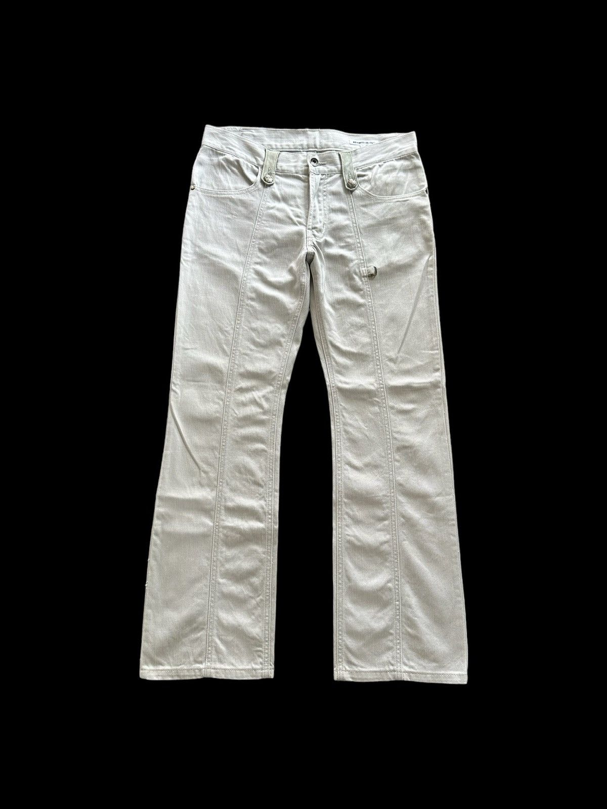semanticdesign 00's Semanticdesign Japan x Litmus gothic punk denim Size US 33 - 1 Thumbnail