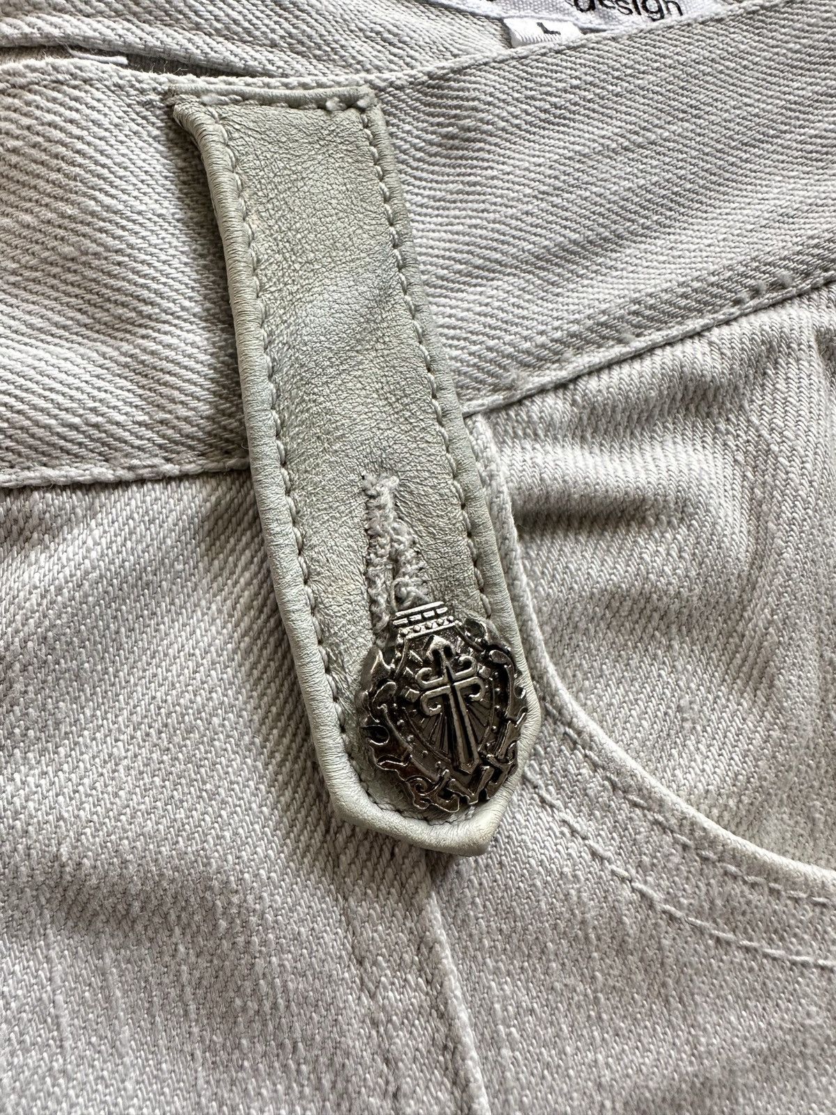 semanticdesign 00's Semanticdesign Japan x Litmus gothic punk denim Size US 33 - 16 Thumbnail