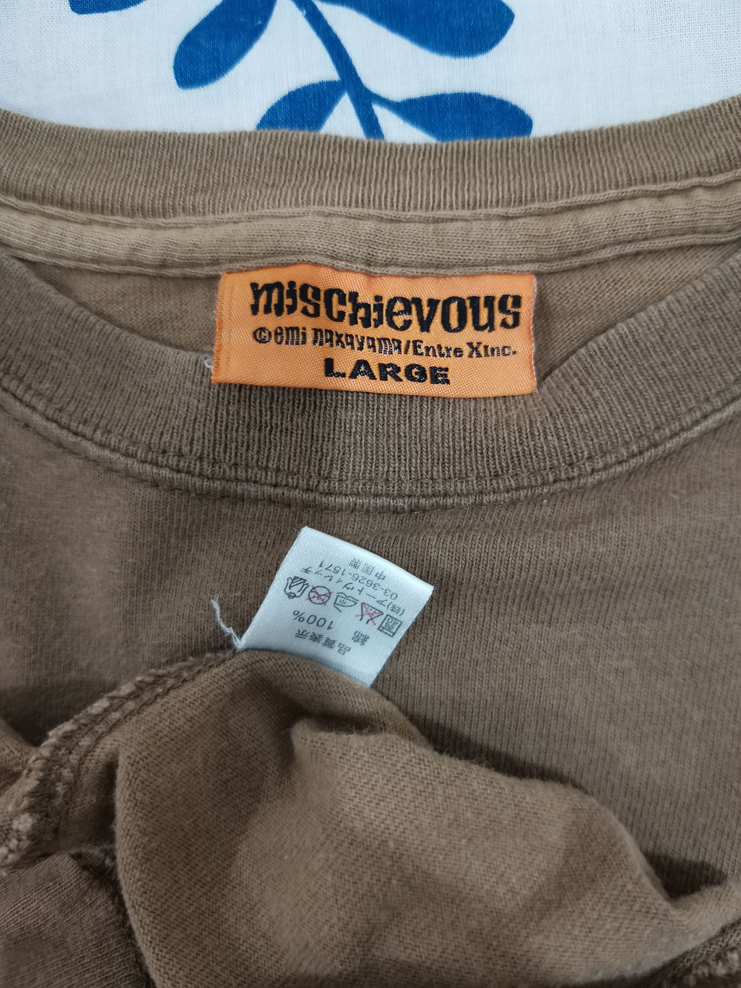 Japanese Brand Vintage Mischievous Japan Brand Punk Tee Seditionaries Size US L / EU 52-54 / 3 - 3 Thumbnail