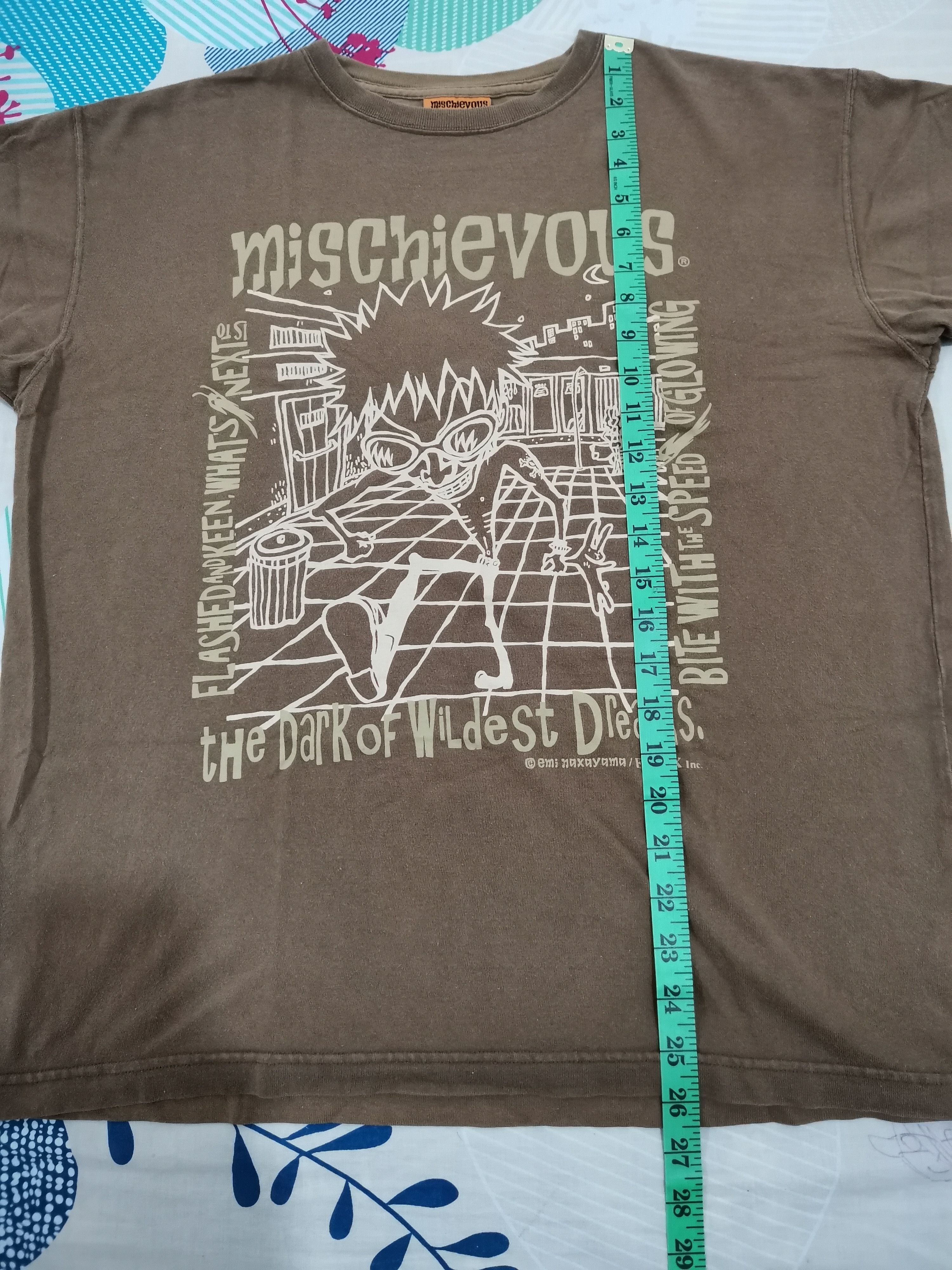 Japanese Brand Vintage Mischievous Japan Brand Punk Tee Seditionaries Size US L / EU 52-54 / 3 - 4 Thumbnail
