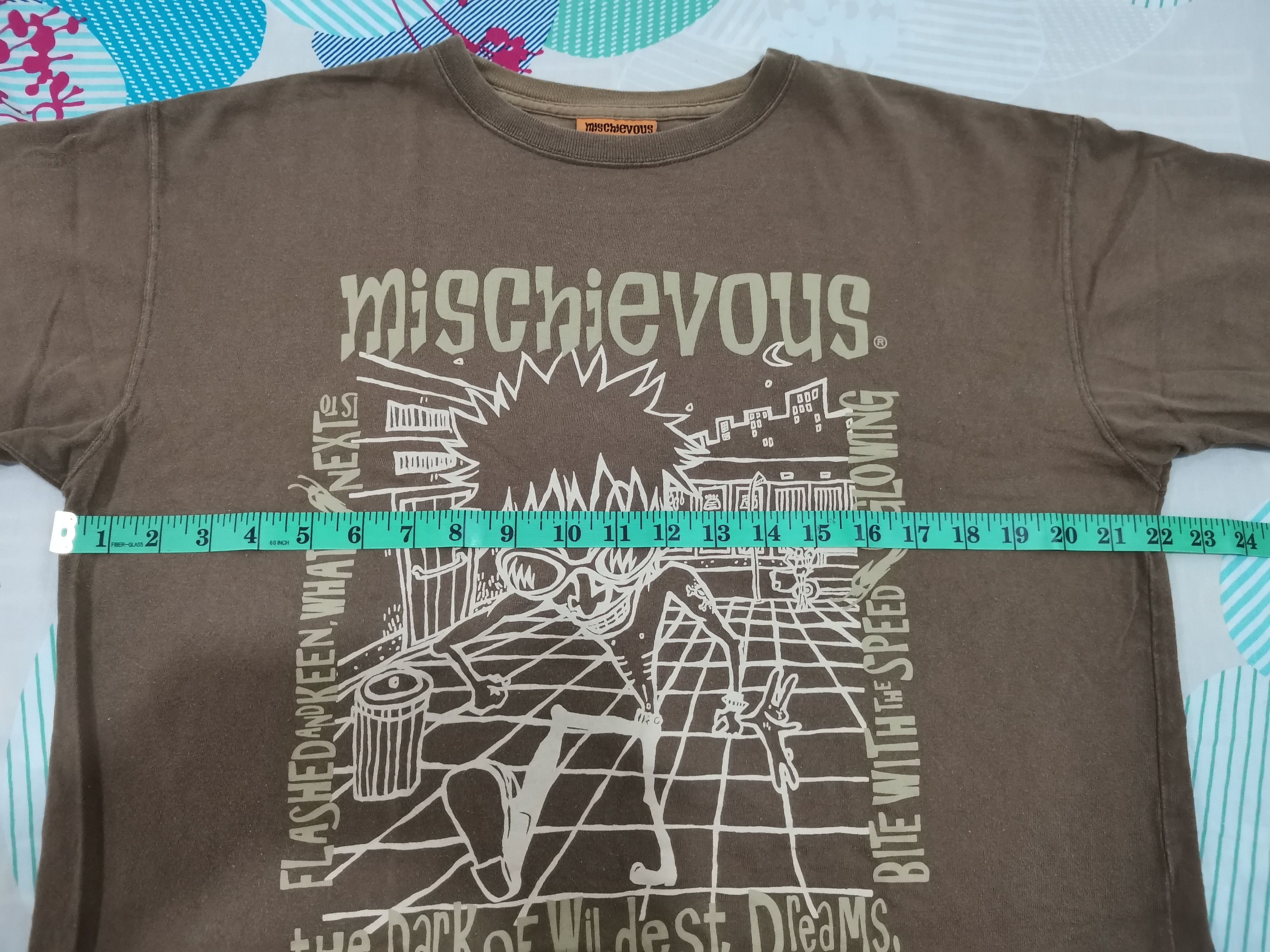 Japanese Brand Vintage Mischievous Japan Brand Punk Tee Seditionaries Size US L / EU 52-54 / 3 - 5 Thumbnail