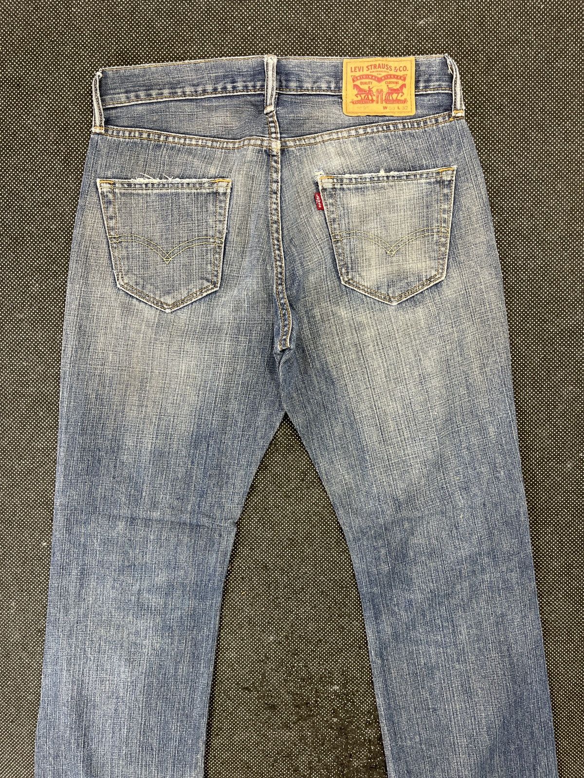 Levi's Vintage Levis 559 Rusty Wash Distressed Jeans - J574 Size US 32 / EU 48 - 4 Thumbnail