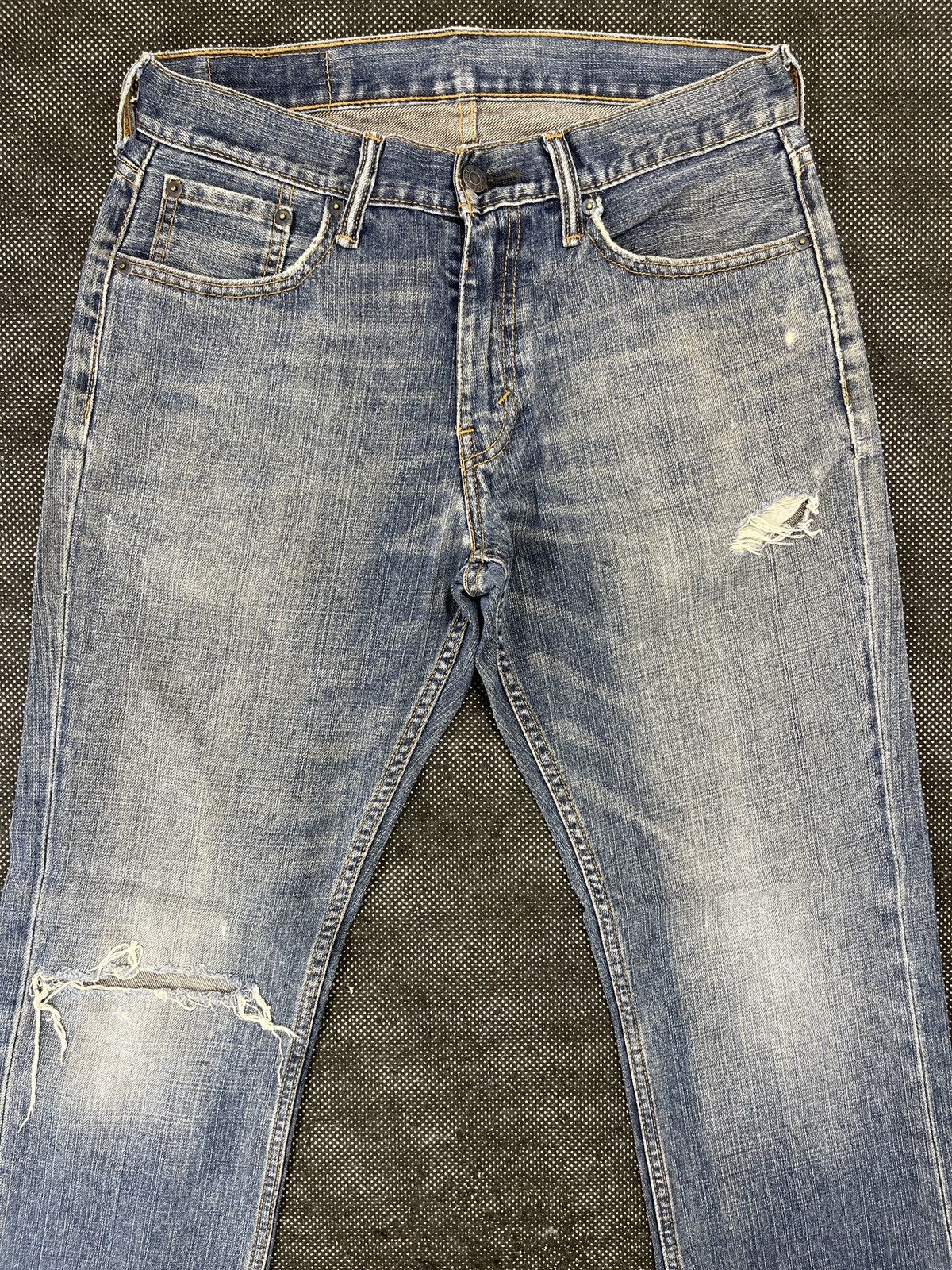 Levi's Vintage Levis 559 Rusty Wash Distressed Jeans - J574 Size US 32 / EU 48 - 3 Thumbnail