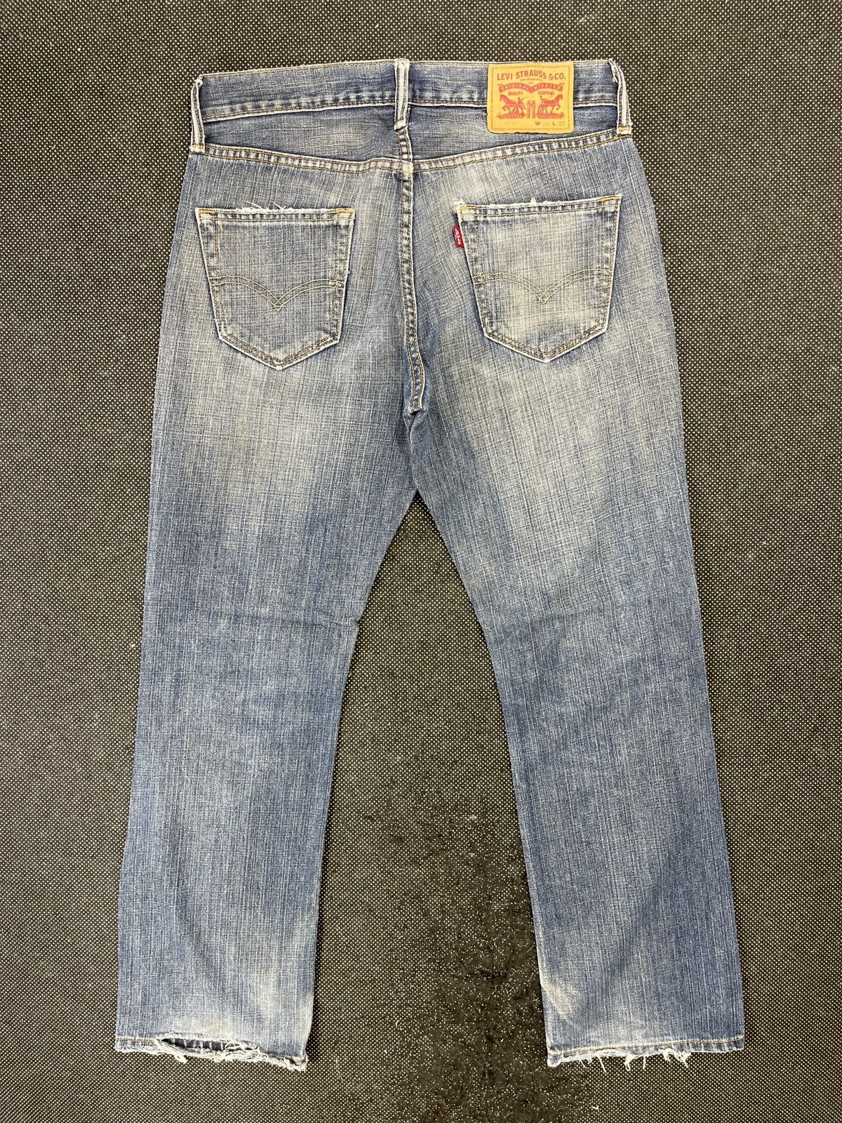 Levi's Vintage Levis 559 Rusty Wash Distressed Jeans - J574 Size US 32 / EU 48 - 2 Thumbnail