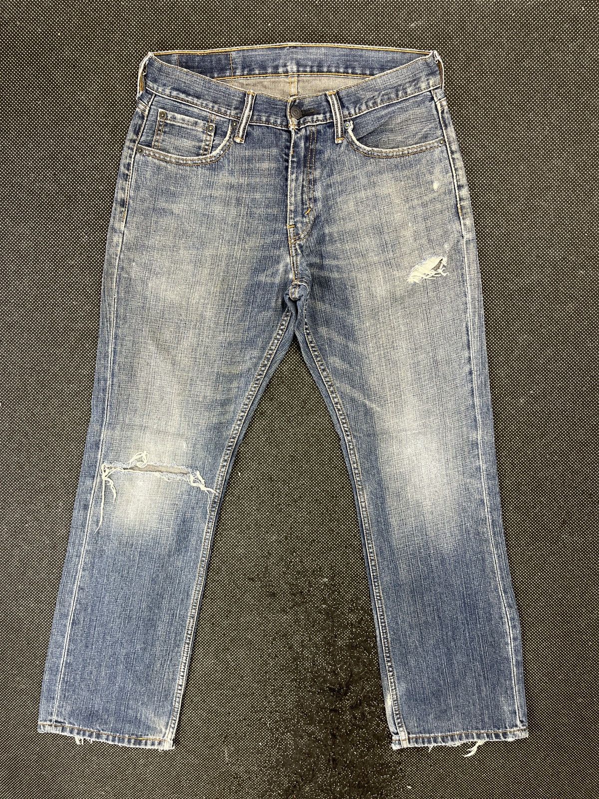 Levi's Vintage Levis 559 Rusty Wash Distressed Jeans - J574 Size US 32 / EU 48 - 1 Thumbnail