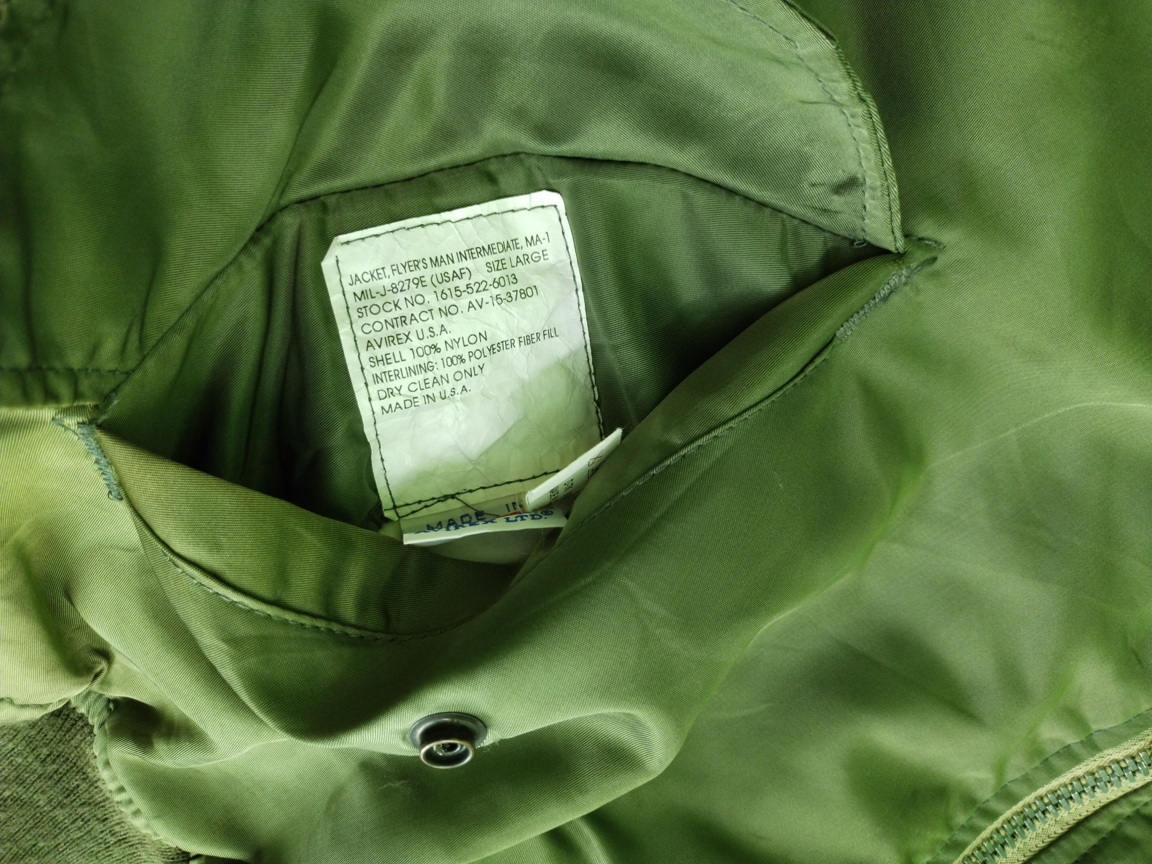 Avirex VINTAGE AVIREX USA EMBROIDERY REVERSIBLE BOMBER JACKET Size US L / EU 52-54 / 3 - 17 Thumbnail
