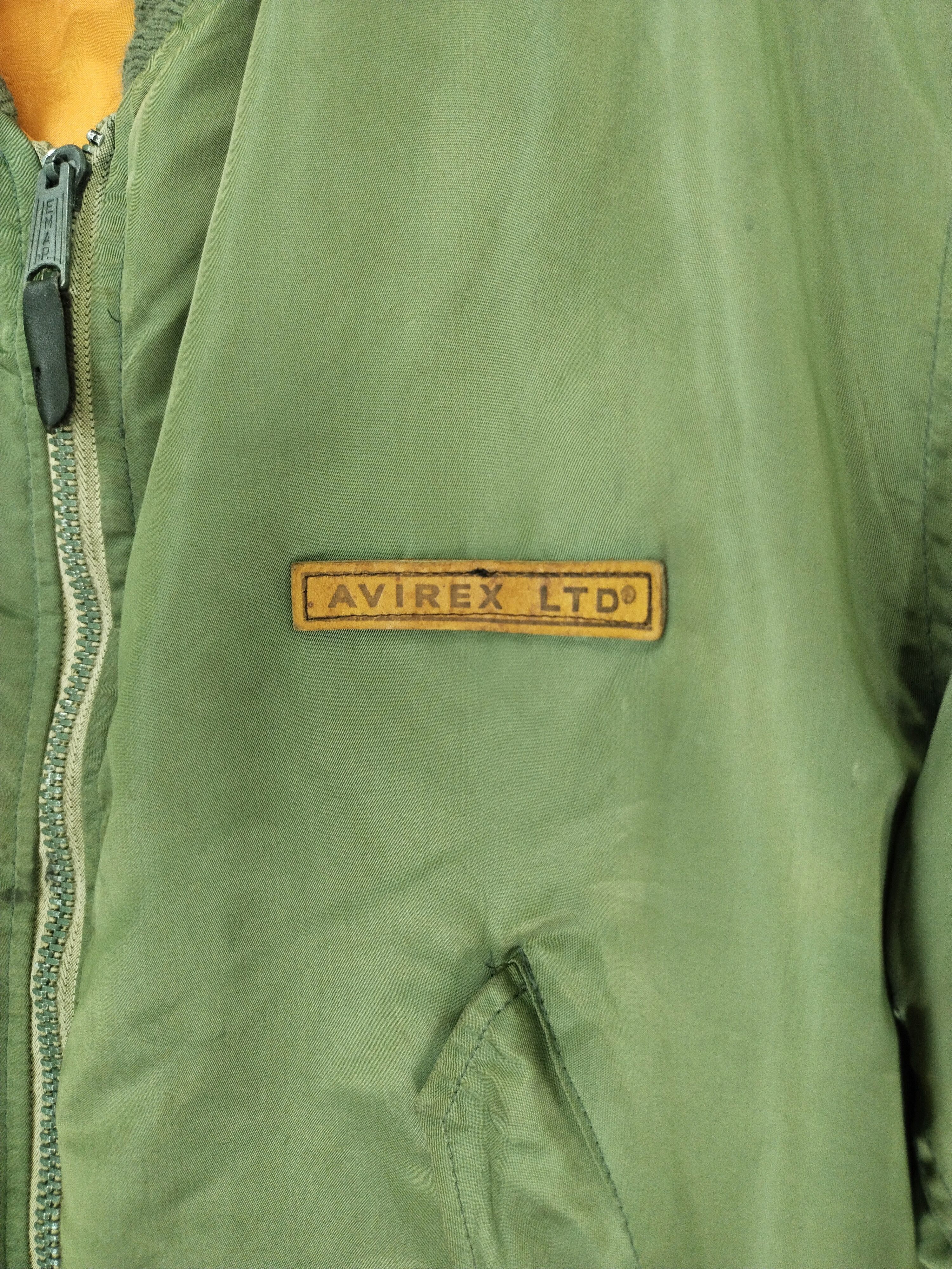 Avirex VINTAGE AVIREX USA EMBROIDERY REVERSIBLE BOMBER JACKET Size US L / EU 52-54 / 3 - 14 Thumbnail