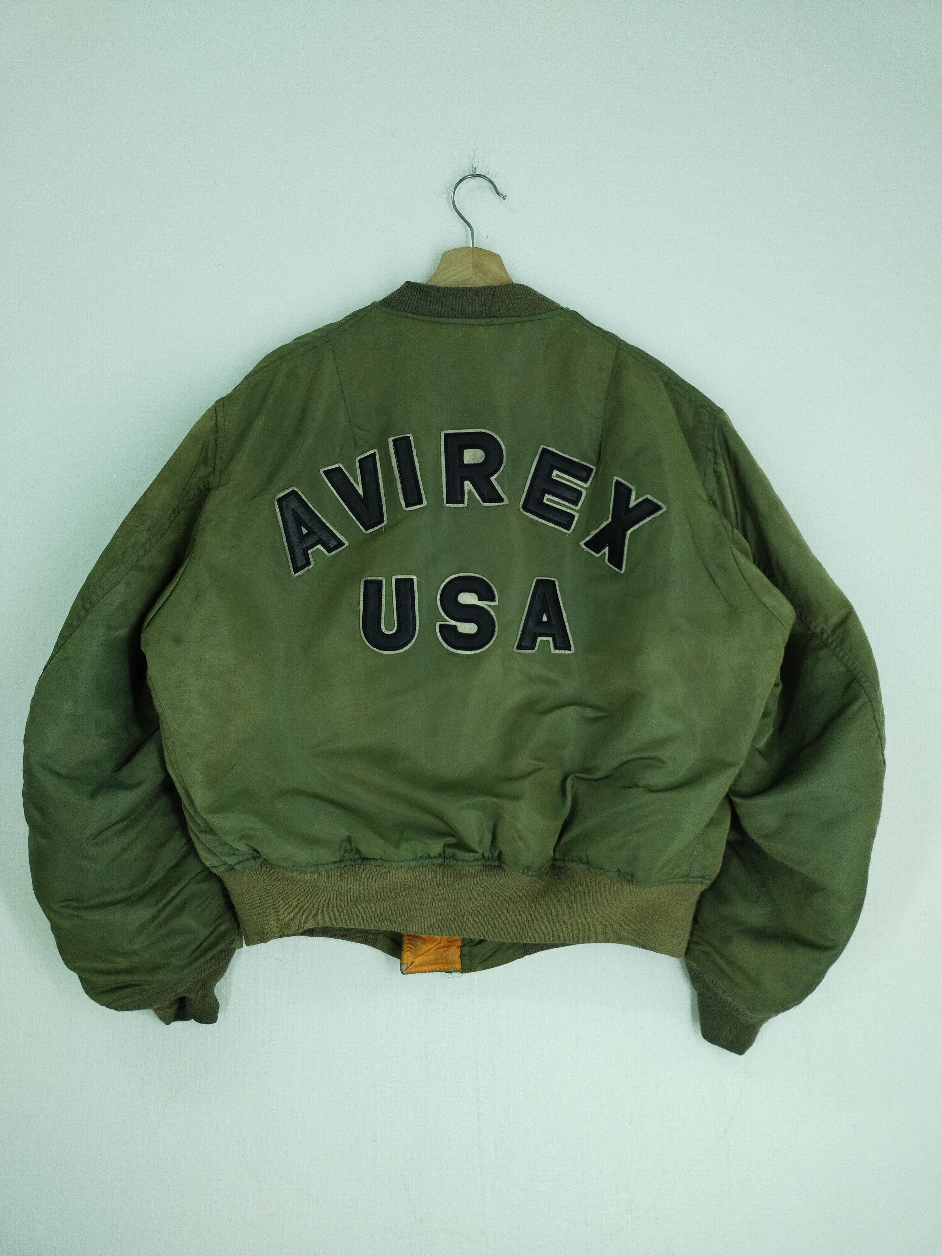 Avirex VINTAGE AVIREX USA EMBROIDERY REVERSIBLE BOMBER JACKET Size US L / EU 52-54 / 3 - 1 Thumbnail