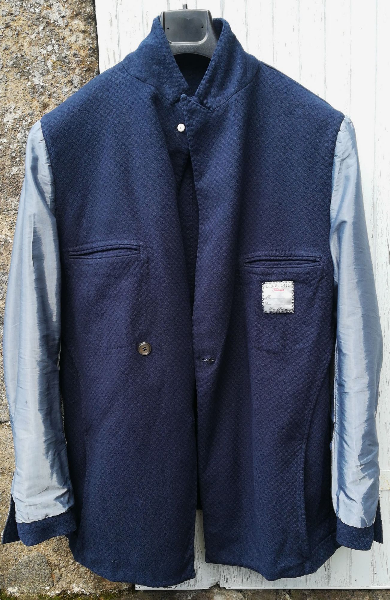 L.B.M. 1911 Cotton-wool indigo jacket Size 42R - 2 Thumbnail