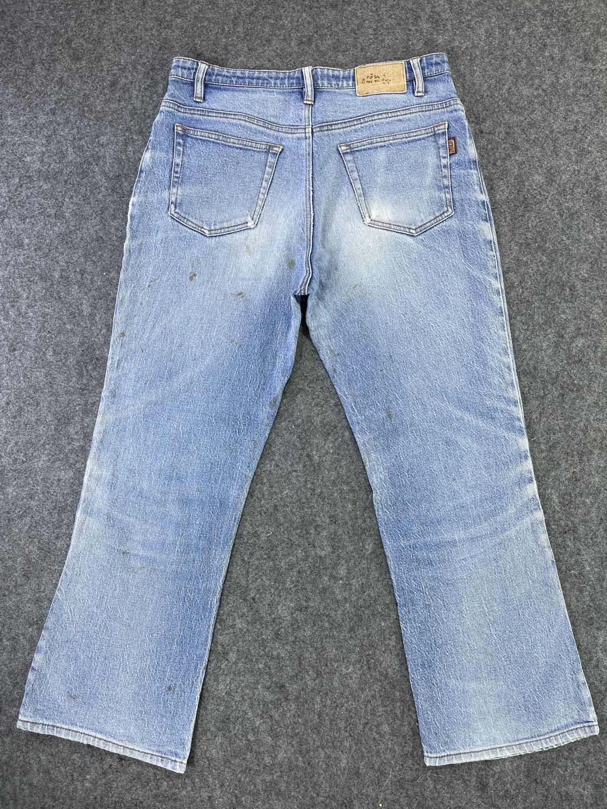 Japanese Brand Japanese Brand Flare Fclatmer Jeans Stone Wash Denim - J851 Size US 30 / EU 46 - 2 Thumbnail